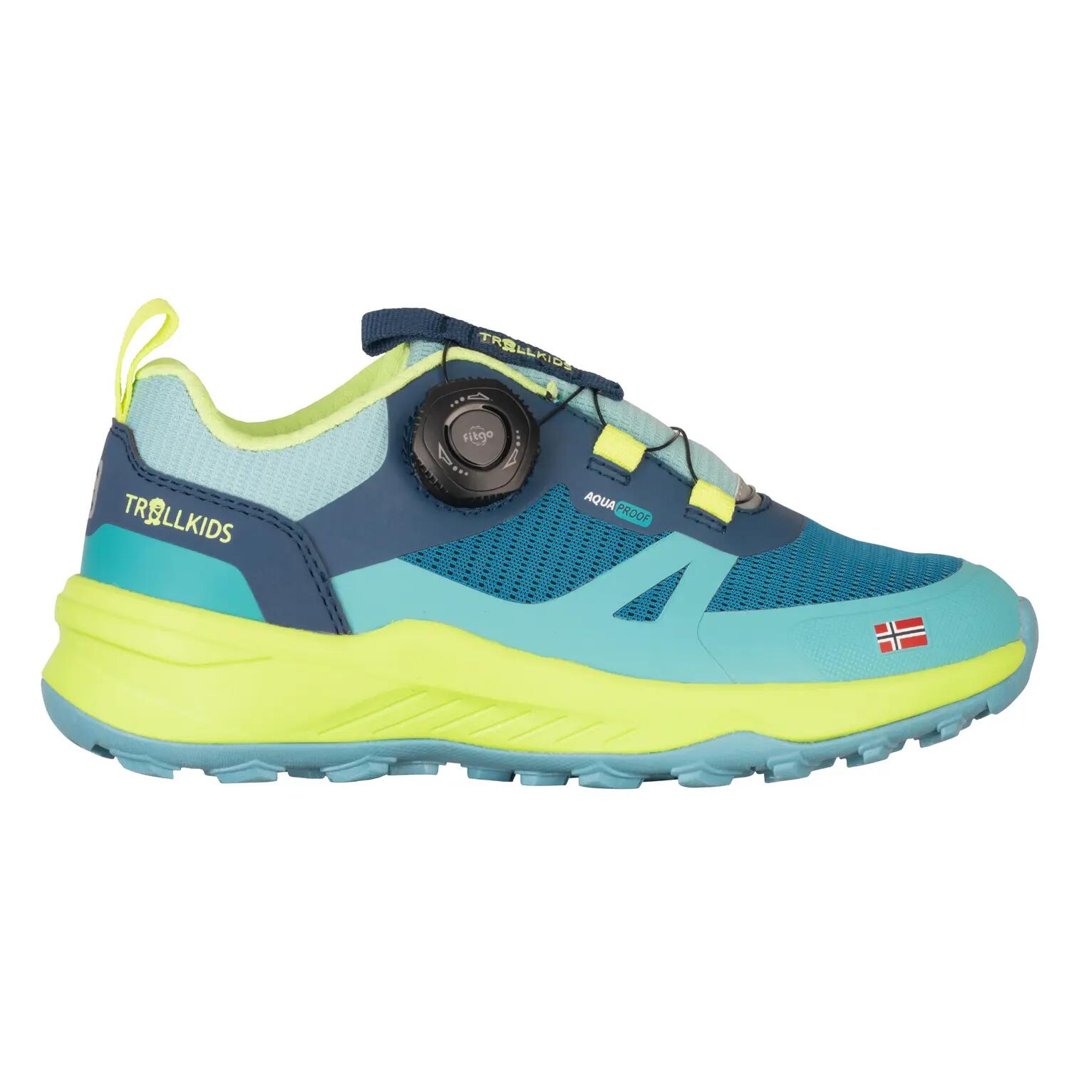 TROLLKIDS Kids Trollfjord Hiker Low XT 8/9