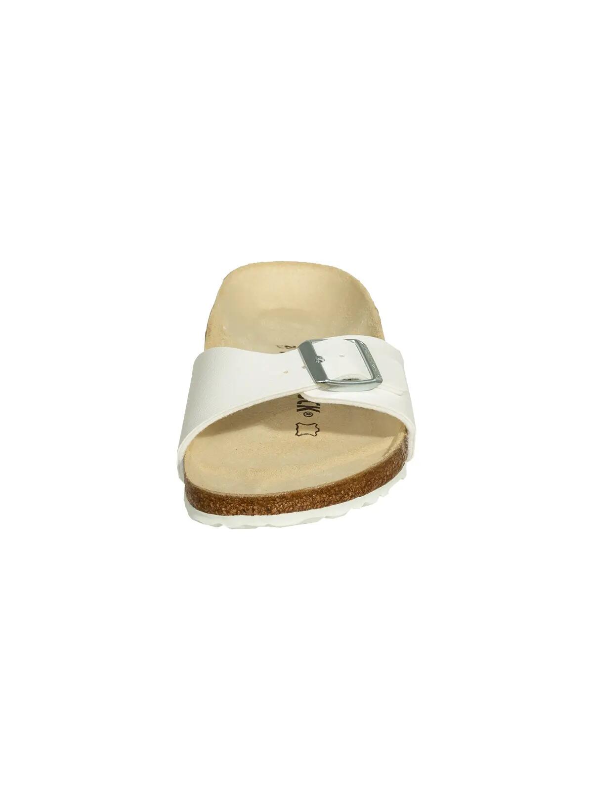 Sandálias Birkenstock Madrid Bf para mulher Branco 9/12