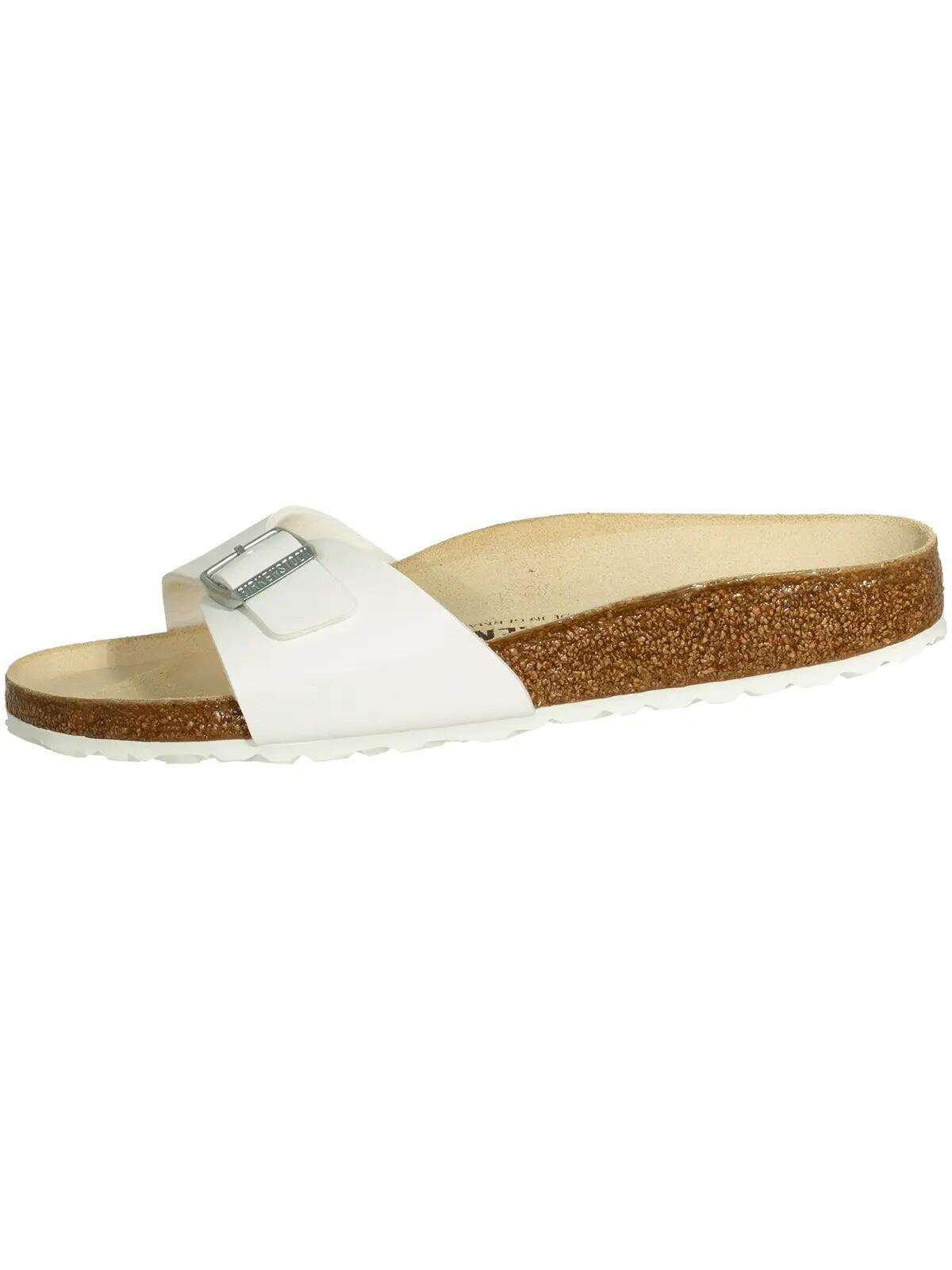 Sandálias Birkenstock Madrid Bf para mulher Branco 8/12