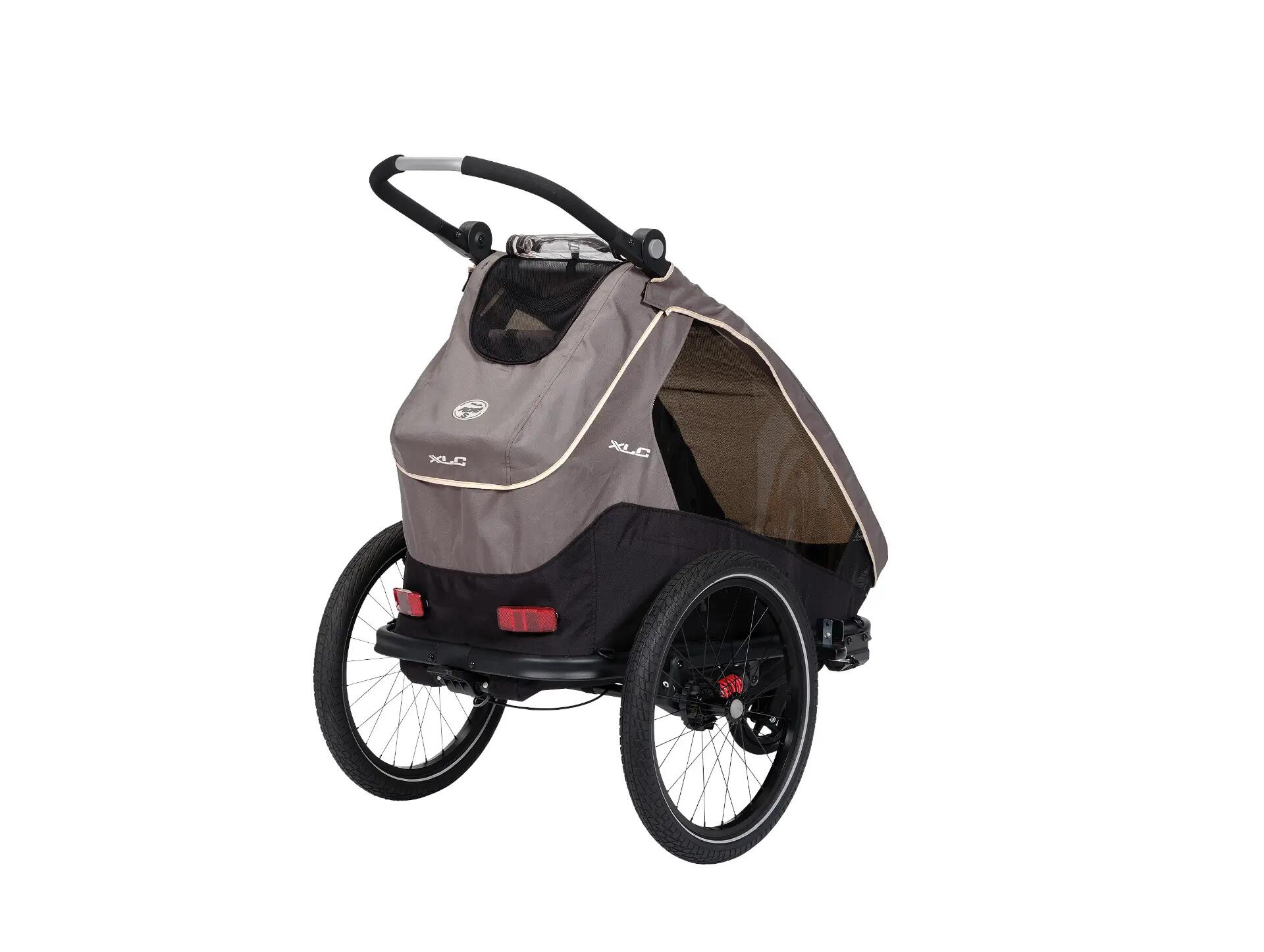 XLC Kinderanhänger MonoS grau/beige/anthrazit 9/9
