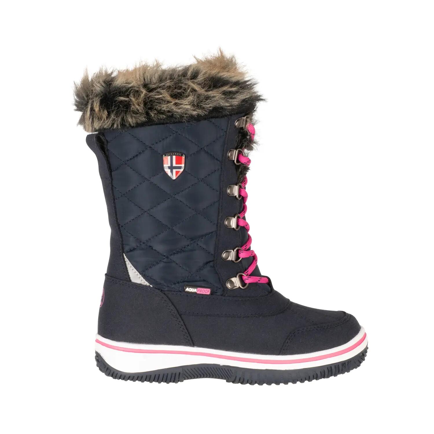 TROLLKIDS Girls Holmenkollen Snow Boots XT 8/8