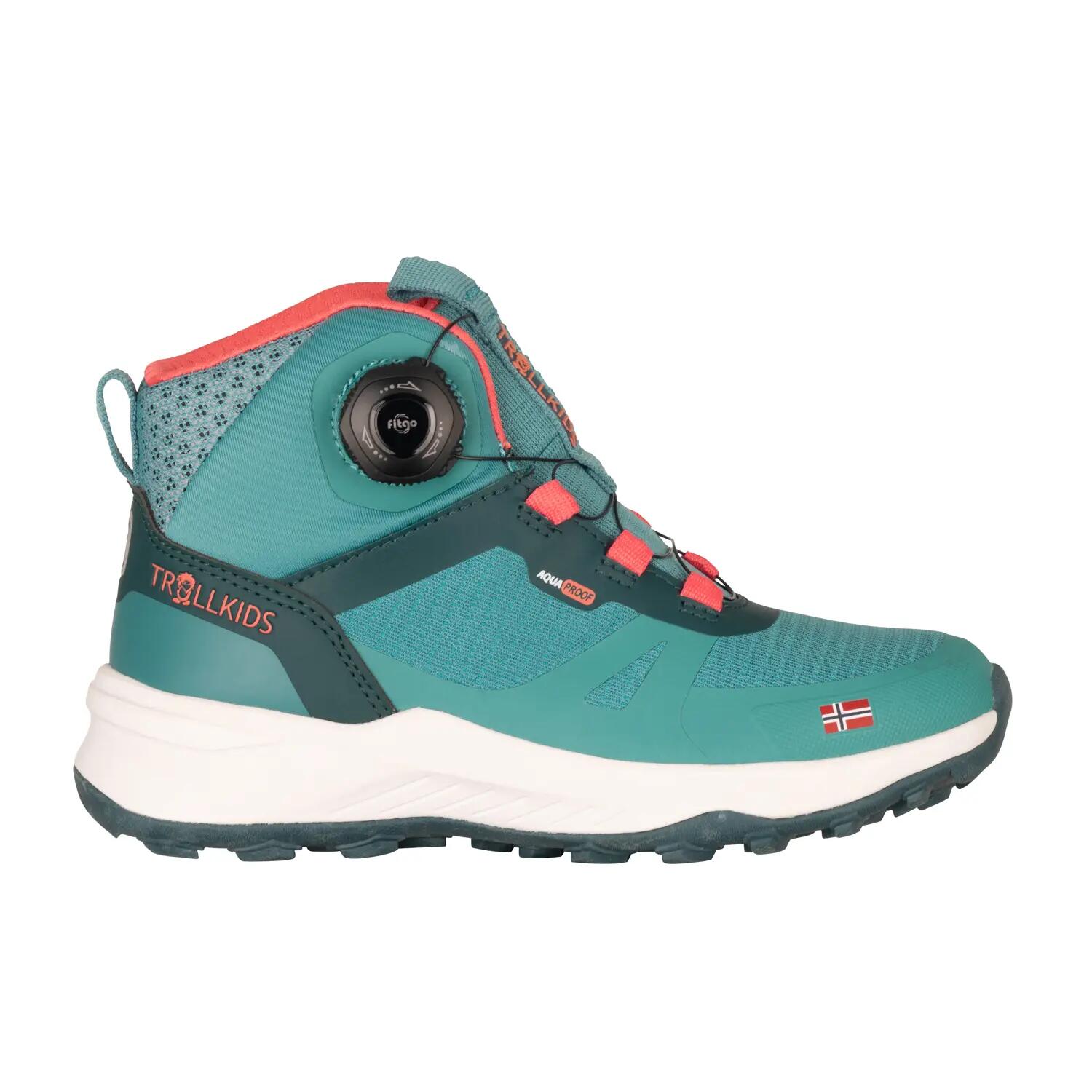 TROLLKIDS Kids Trollfjord Hiker Mid XT 8/9