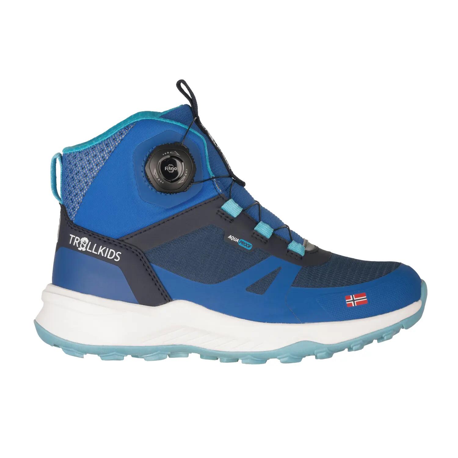 TROLLKIDS Kids Trollfjord Hiker Mid XT 8/9