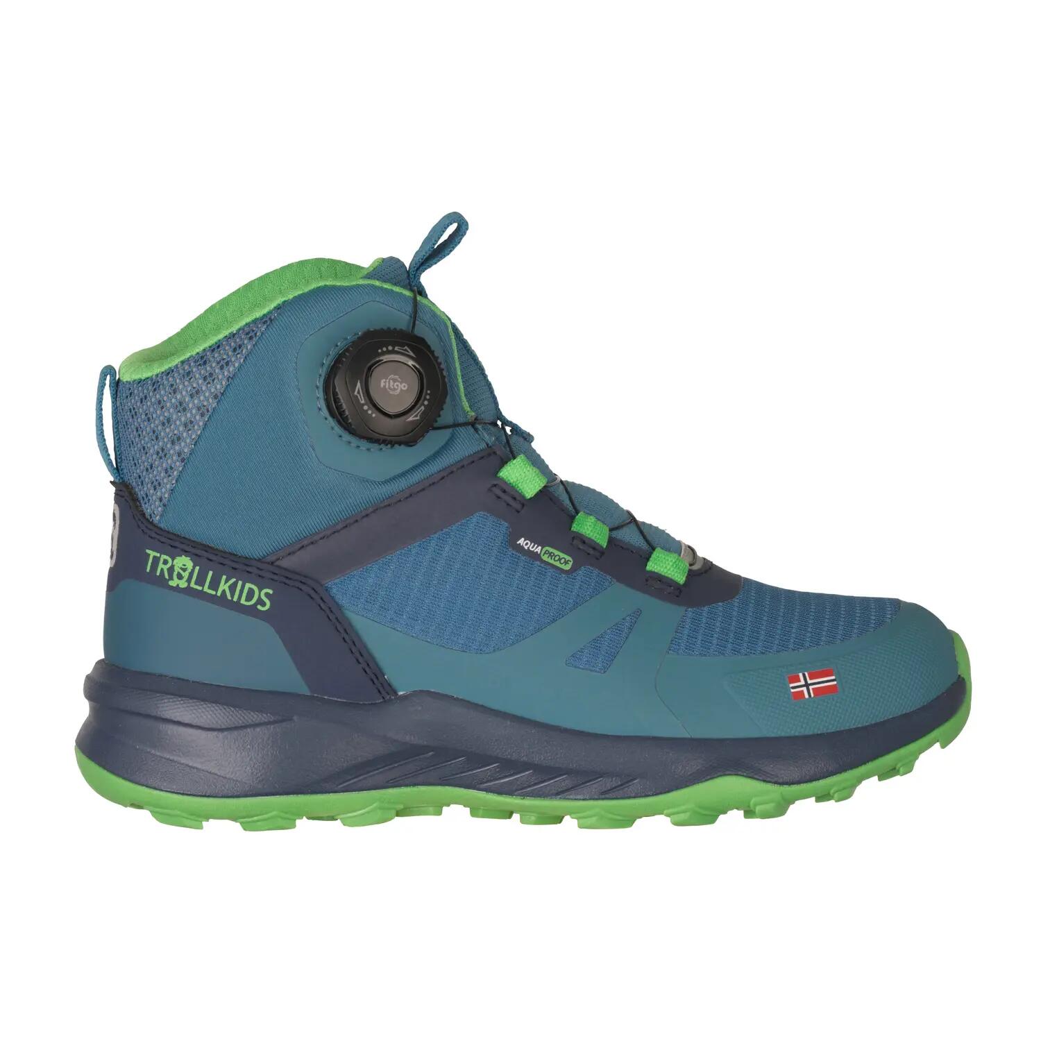 TROLLKIDS Kids Trollfjord Hiker Mid XT 8/9