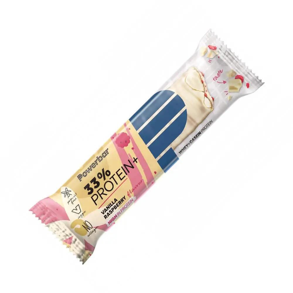 Proteinriegel - Dose Protein Plus Bar 33% (10x90g) - Vanille Himbeere 2/6