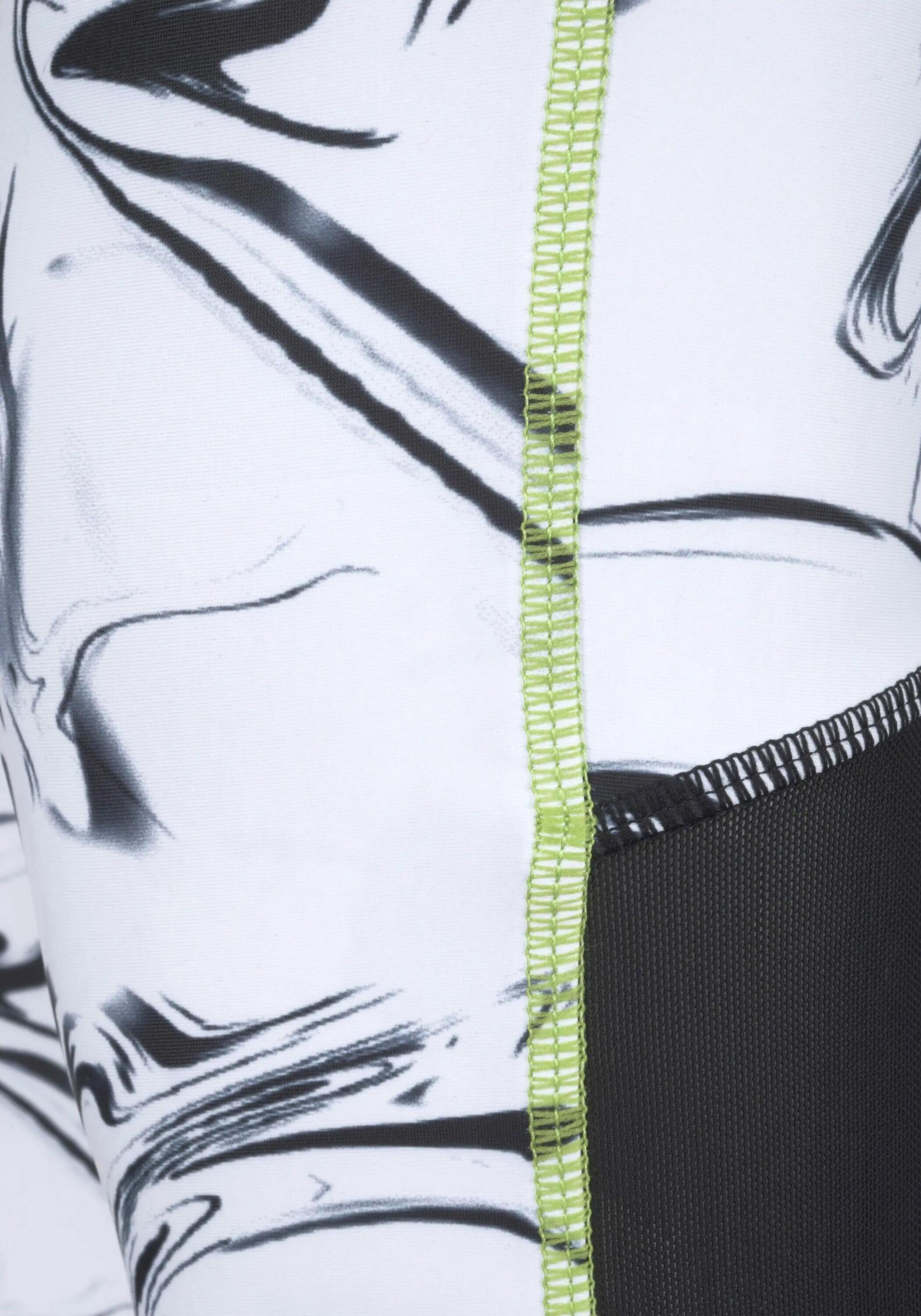 Damen LASCANA ACTIVE Caprileggings »White Marble« 9/11