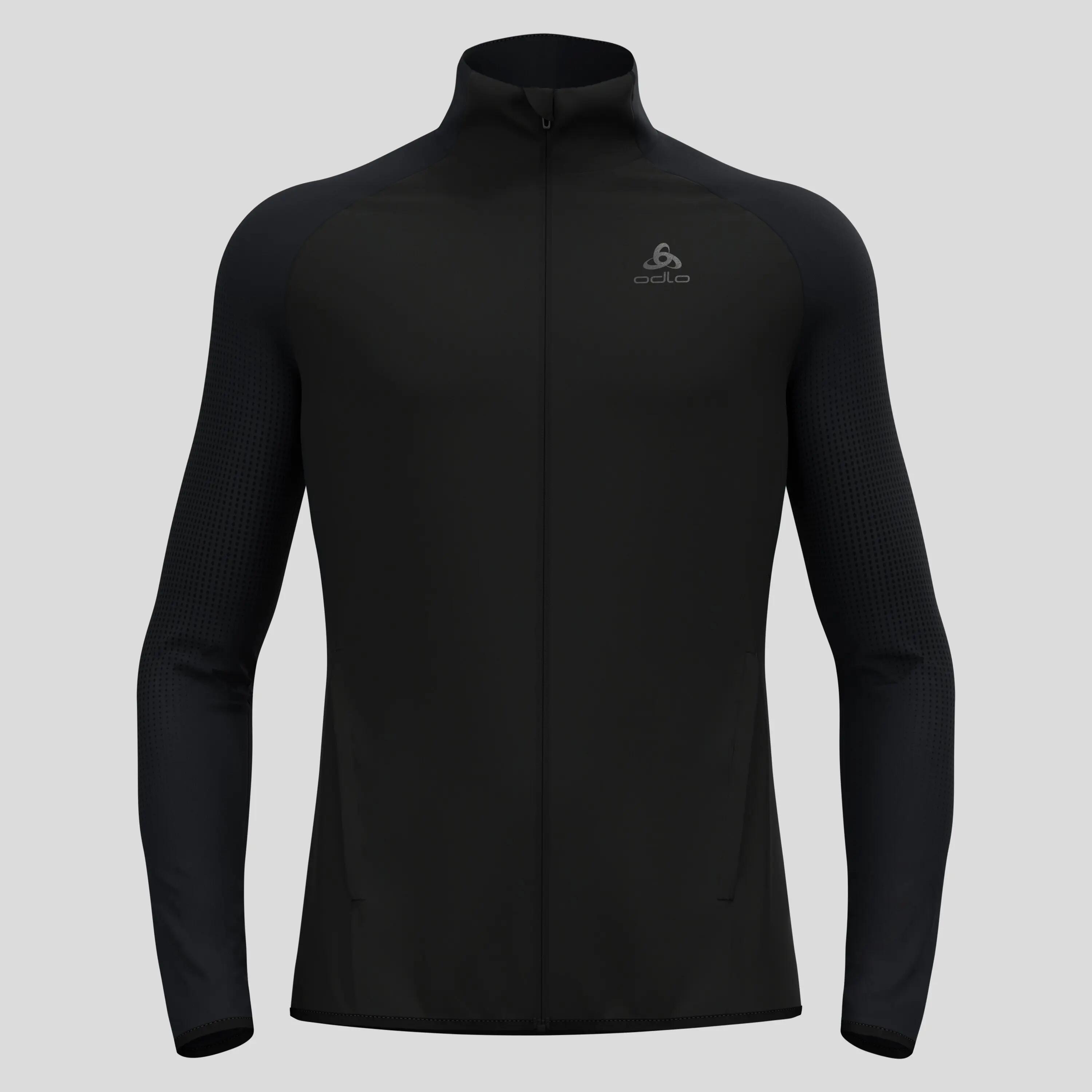 Veste Running Hybride Odlo Zeroweight Warm 2.0 Noir Homme 8/15