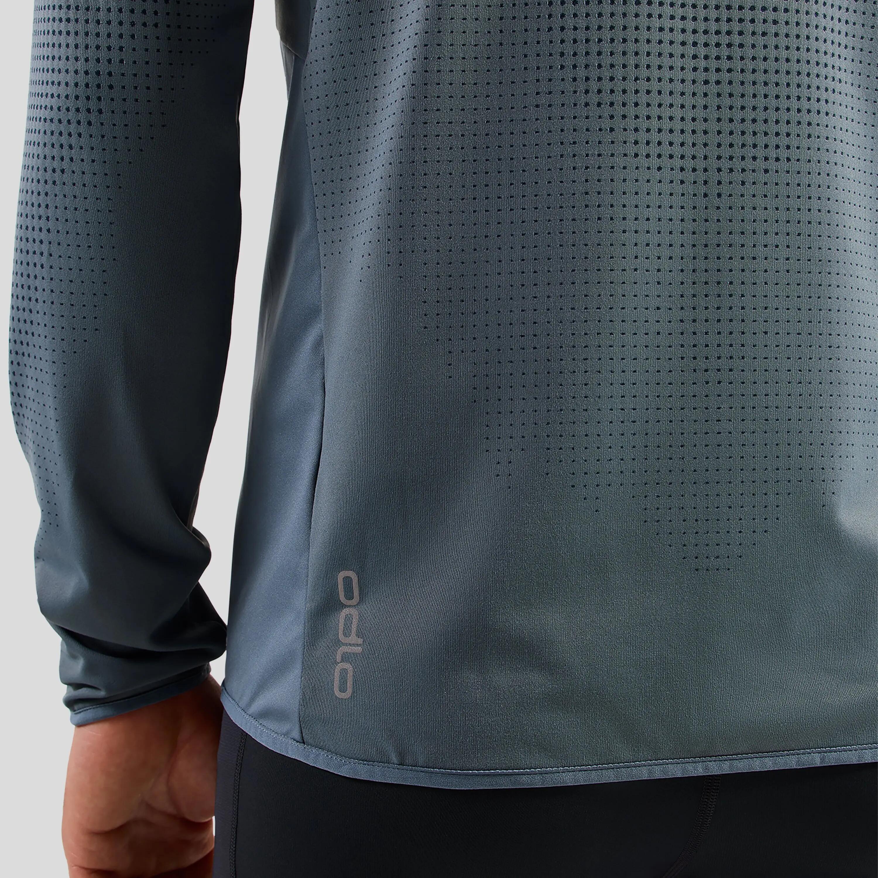 Veste Running Hybride Odlo Zeroweight Warm 2.0 Noir Homme 12/15