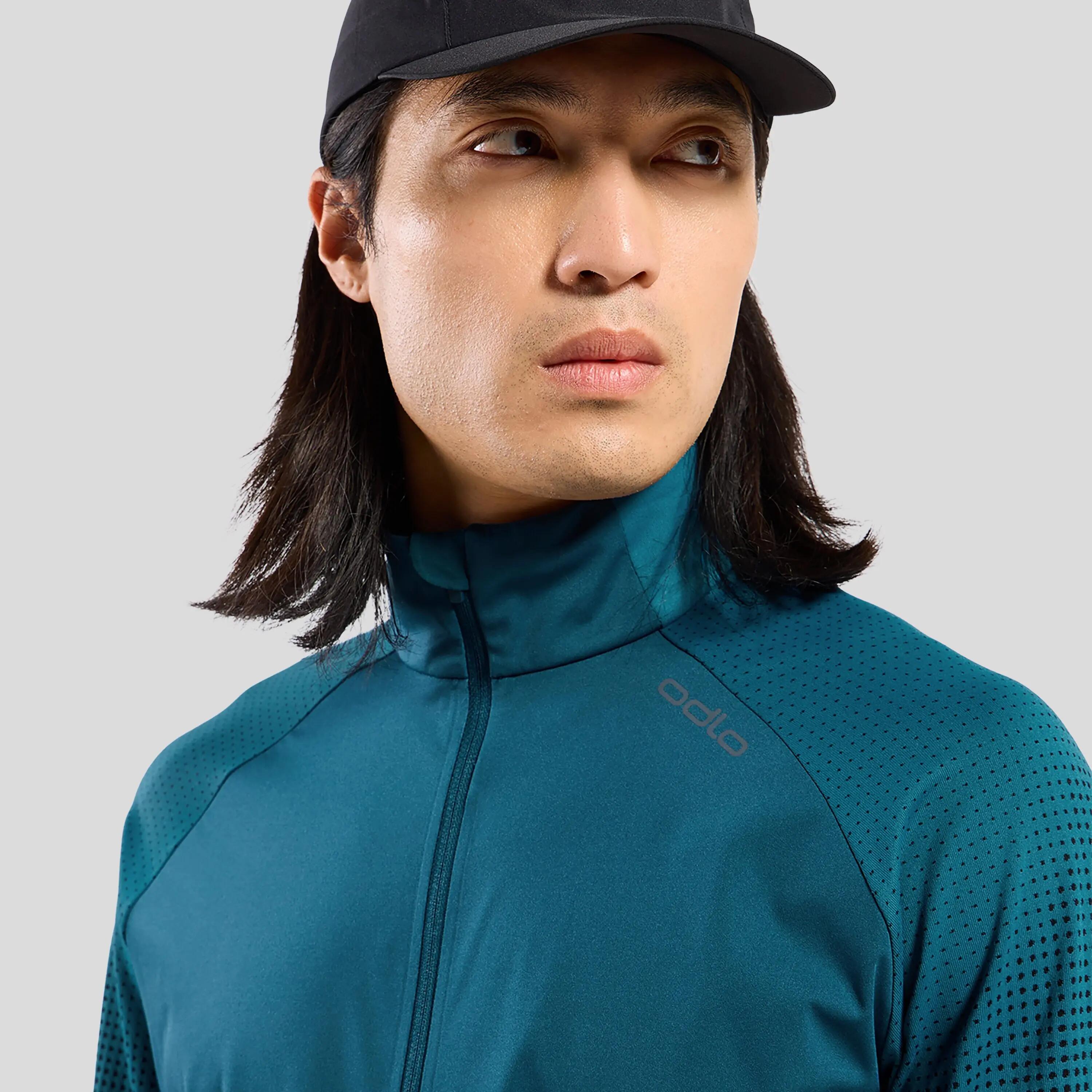 Veste Running Hybride Odlo Zeroweight Warm 2.0 Noir Homme 11/15