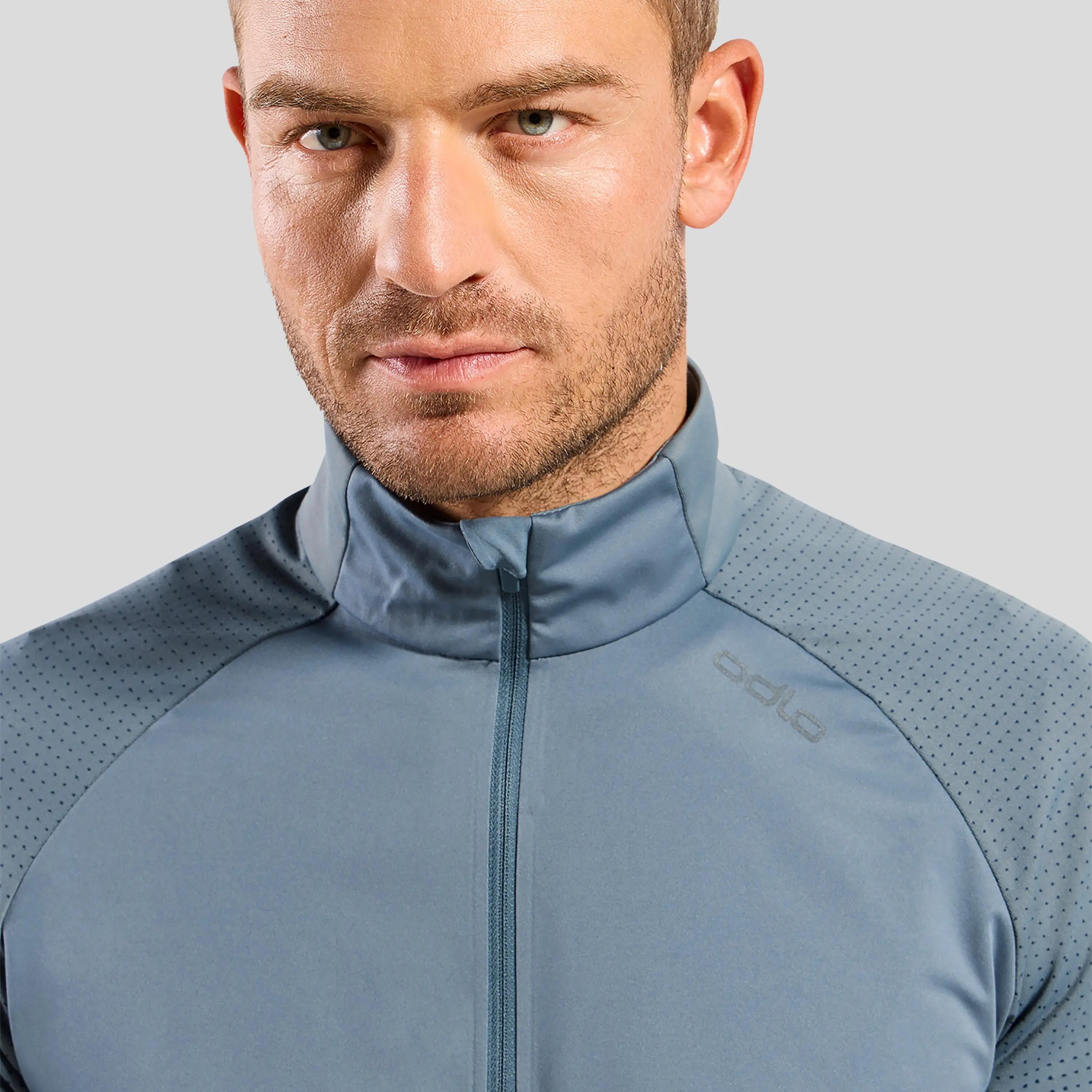Veste Running Hybride Odlo Zeroweight Warm 2.0 Noir Homme 10/15