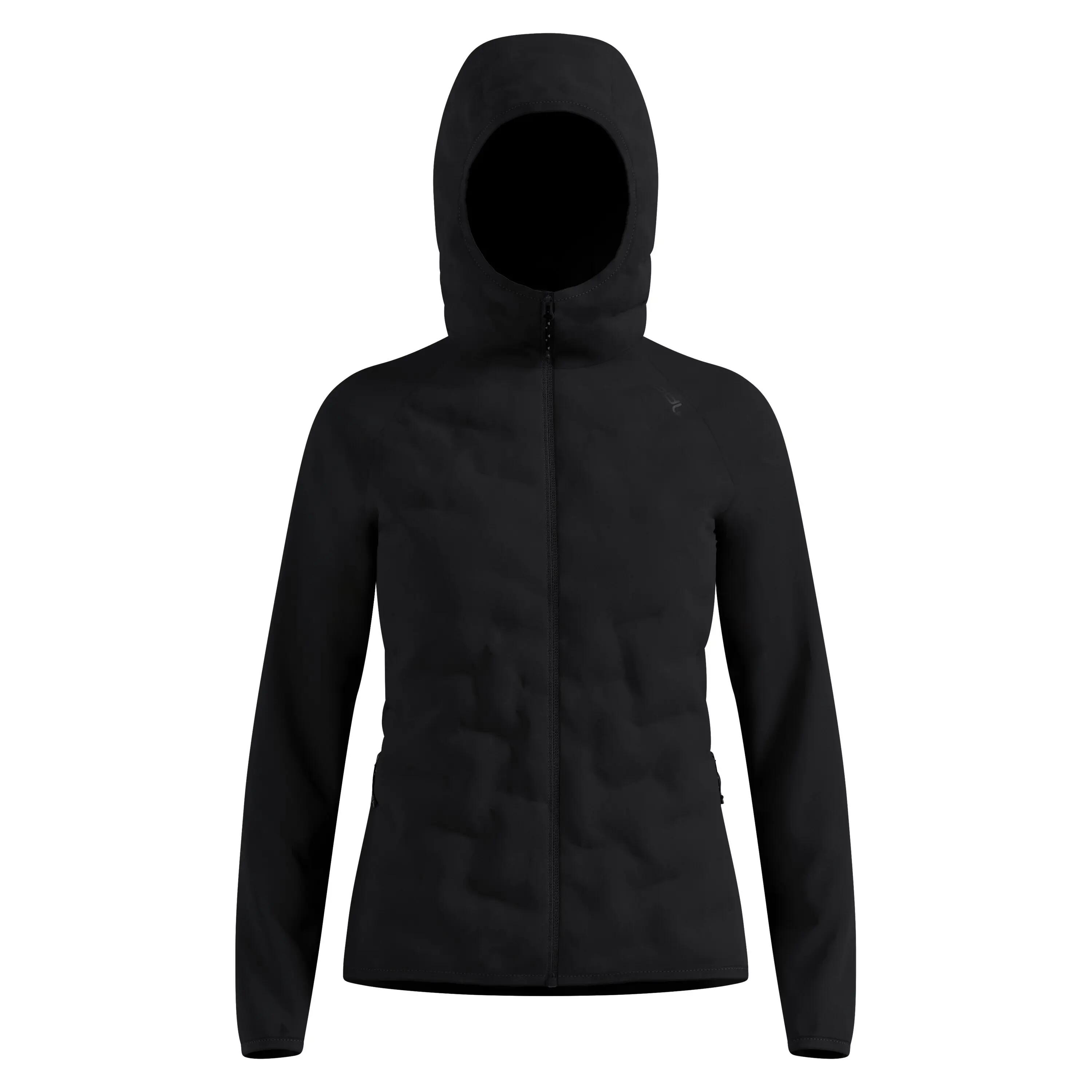 Zeroweight Insulator hybride mid layer met capuchon en rits ODLO 12/13