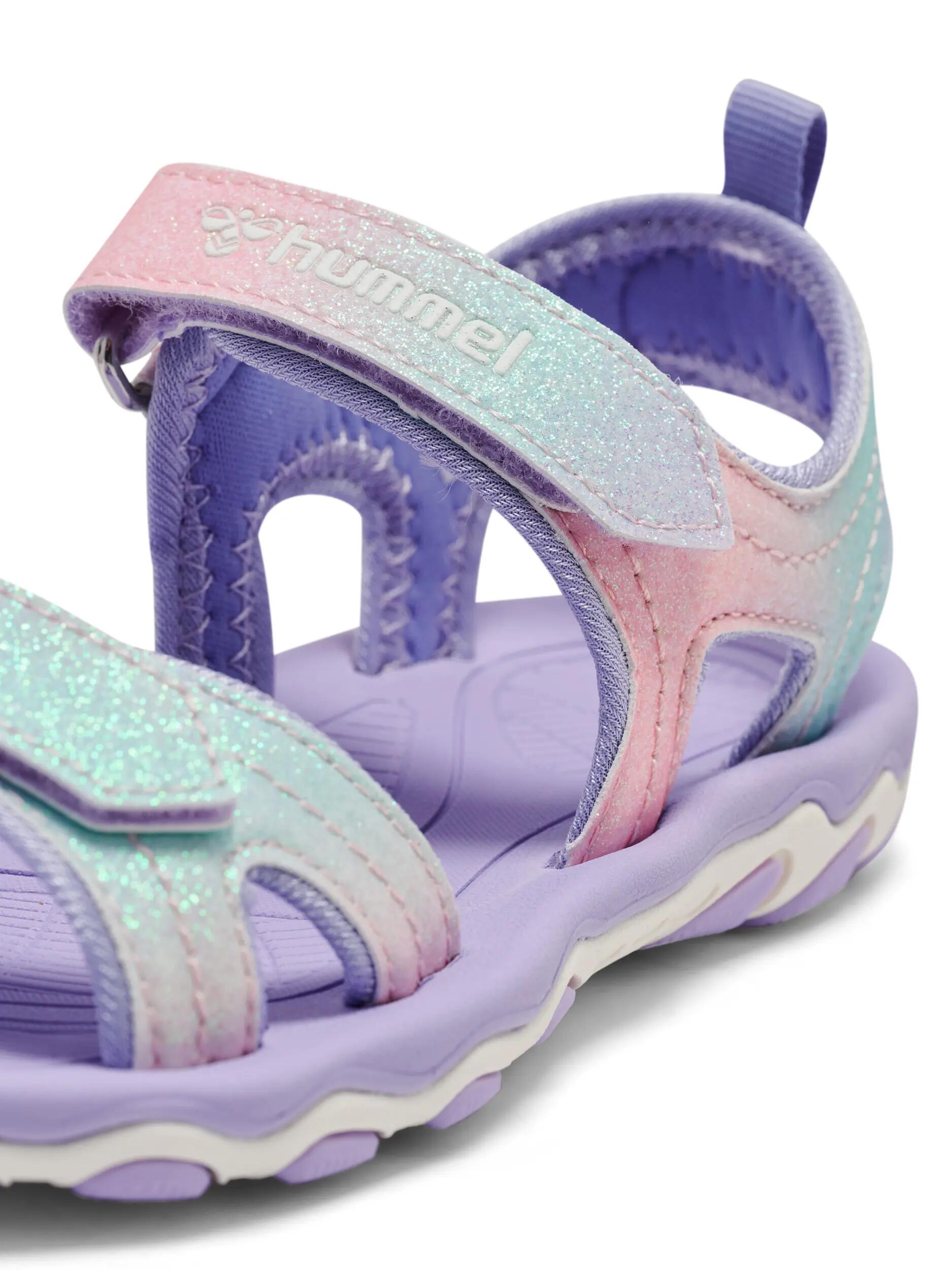 Cierre De Velcro Sandalia Sandal Glitter Niña 8/8