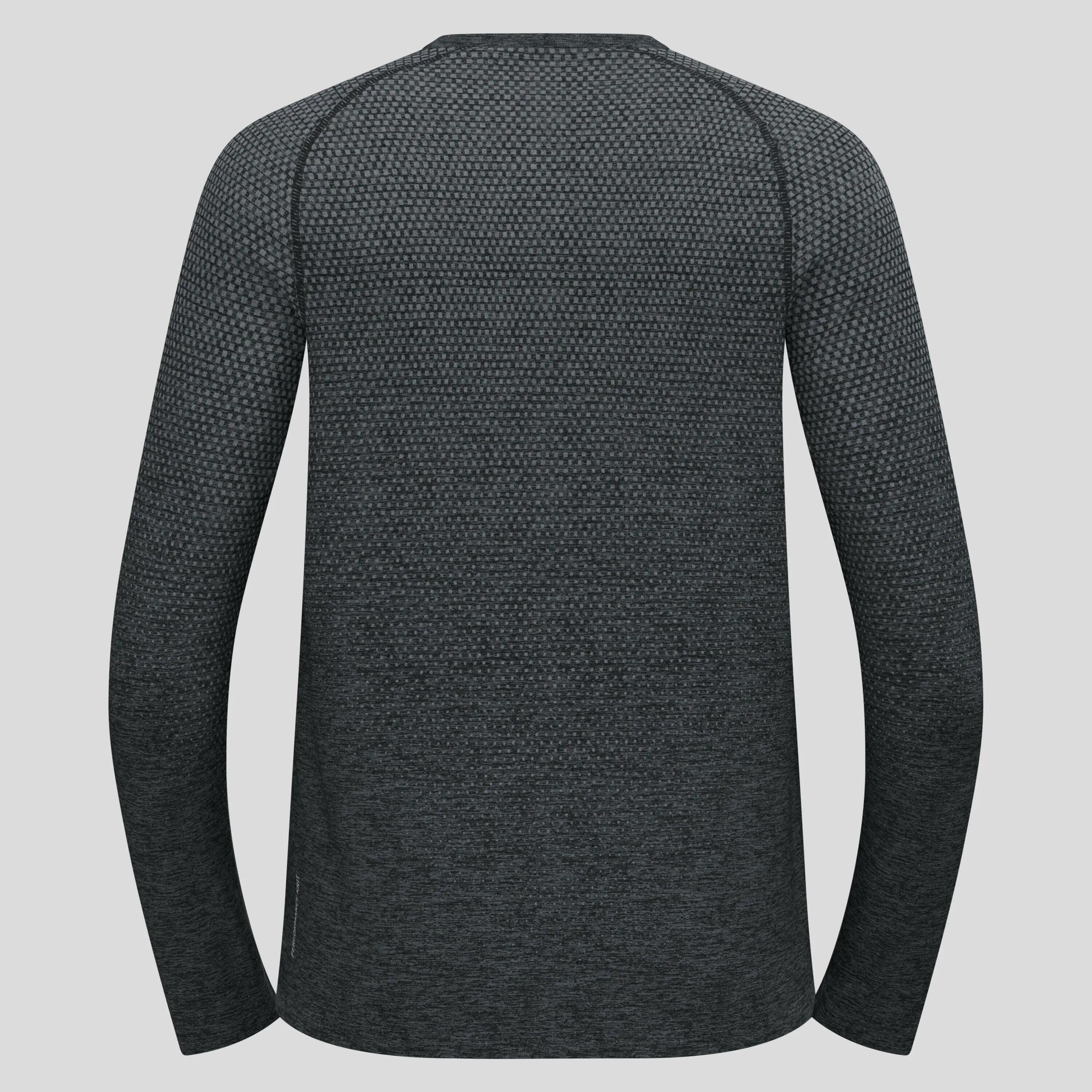 Maillot Manches Longues Odlo Essentials Seamless Gris Homme 8/8