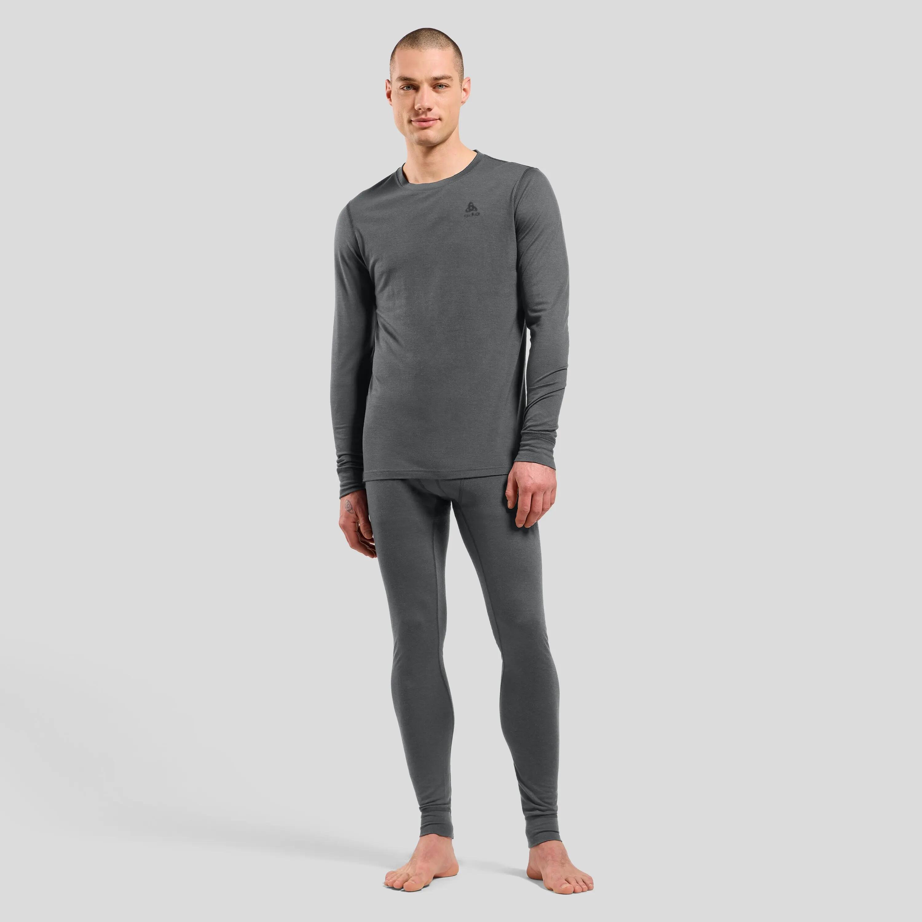 Odlo Merinos 200 Natural Grey Long Sleeve Baselayer 11/11