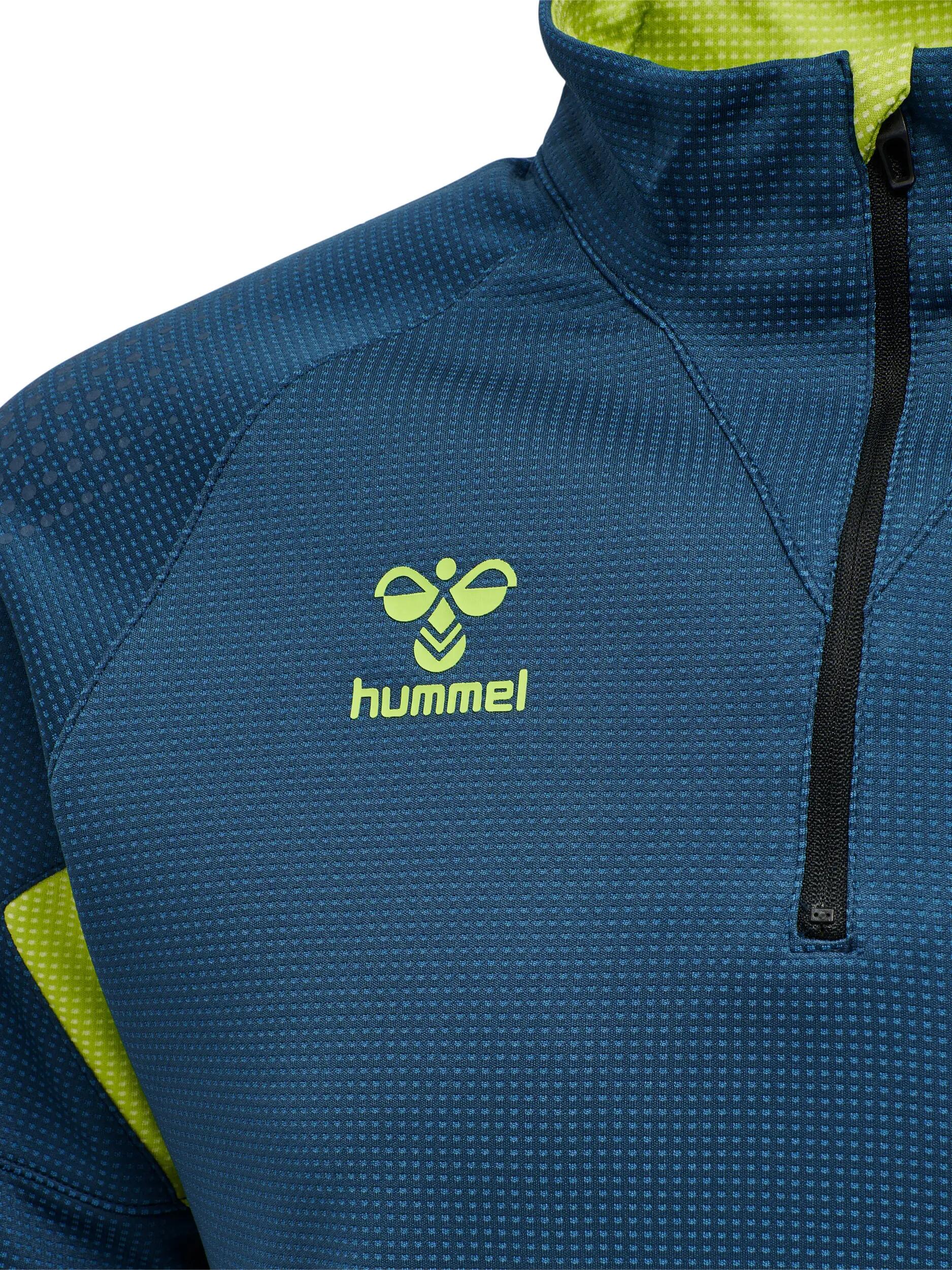 Halbreißverschluss Sweatshirt Raglanärmel Hmllead Herren 9/9