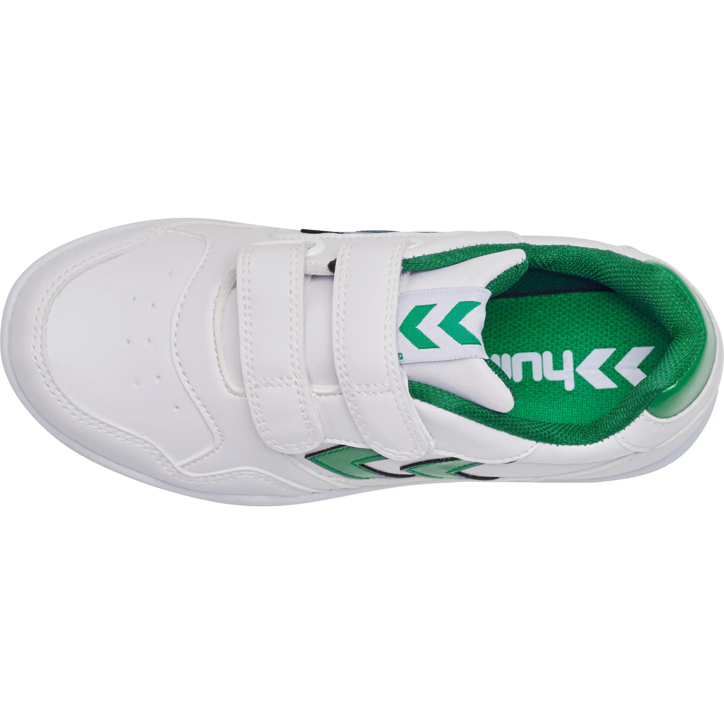 Scarpe bambini Hummel Sneakers bianche con velcro 4/15