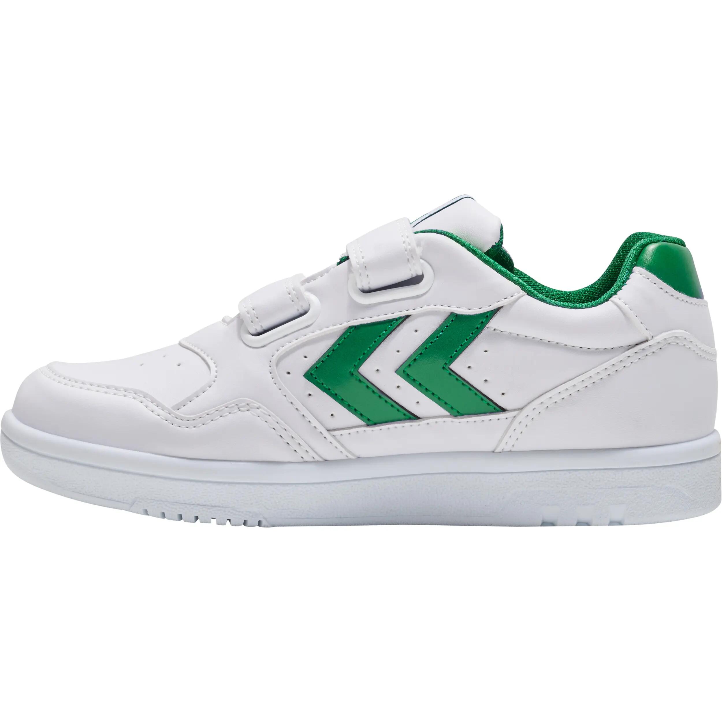Scarpe bambini Hummel Sneakers bianche con velcro 7/15