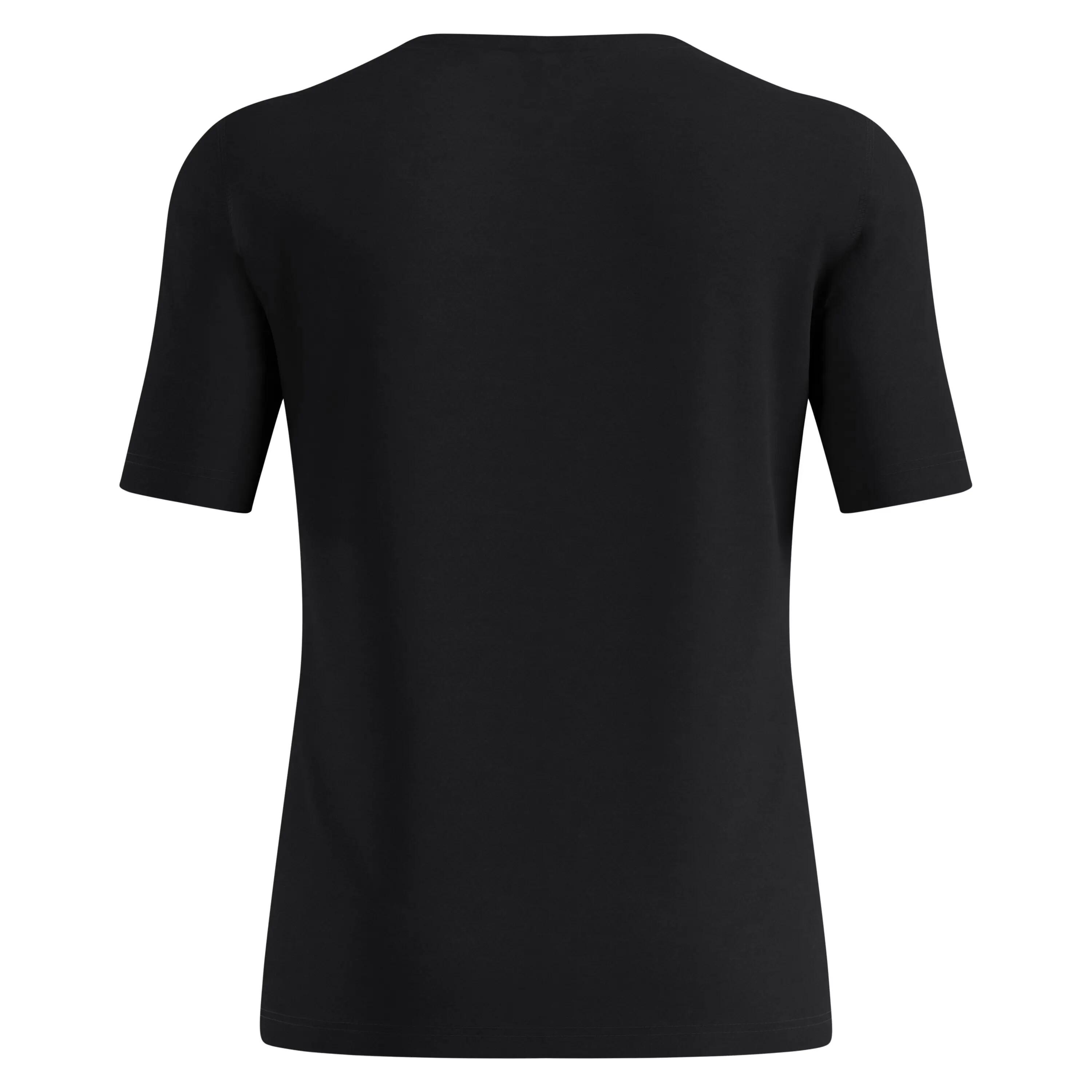 T-Shirt Técnica Odlo Merinos 200 Natural Preto 8/8