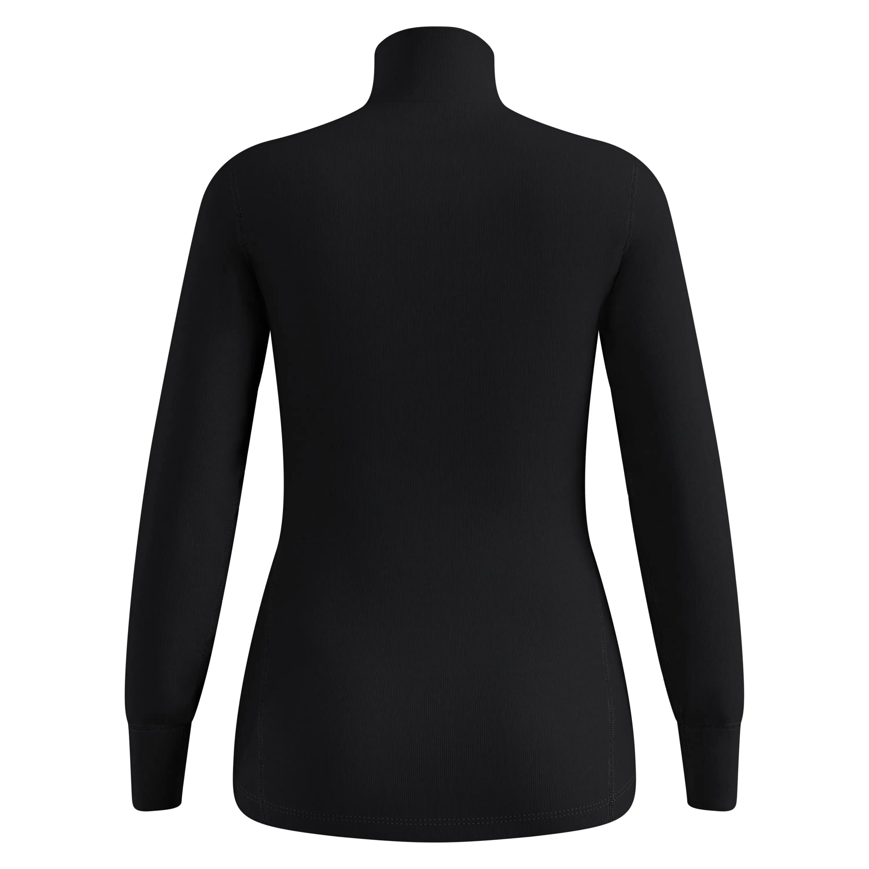 Top base layer a collo alto con mezza zip Active Warm da donna ODLO 8/9
