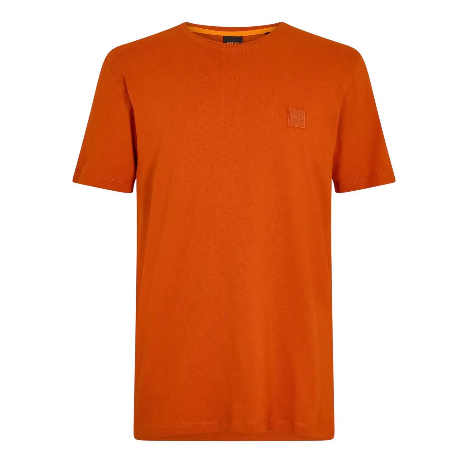 Boss Mens Orange Premium Cotton T-Shirt