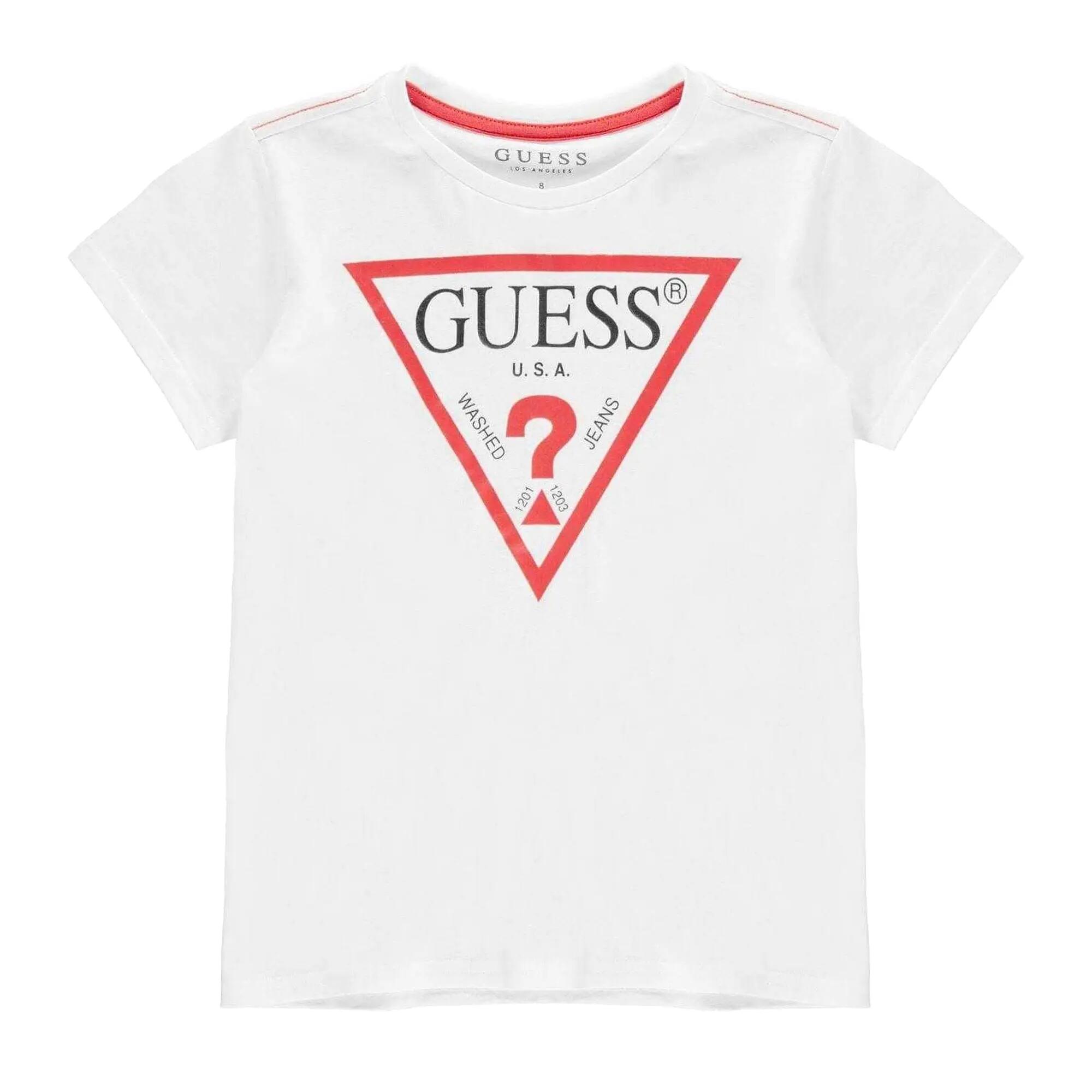 Guess Childrens/Kids Logo Cotton T-Shirt