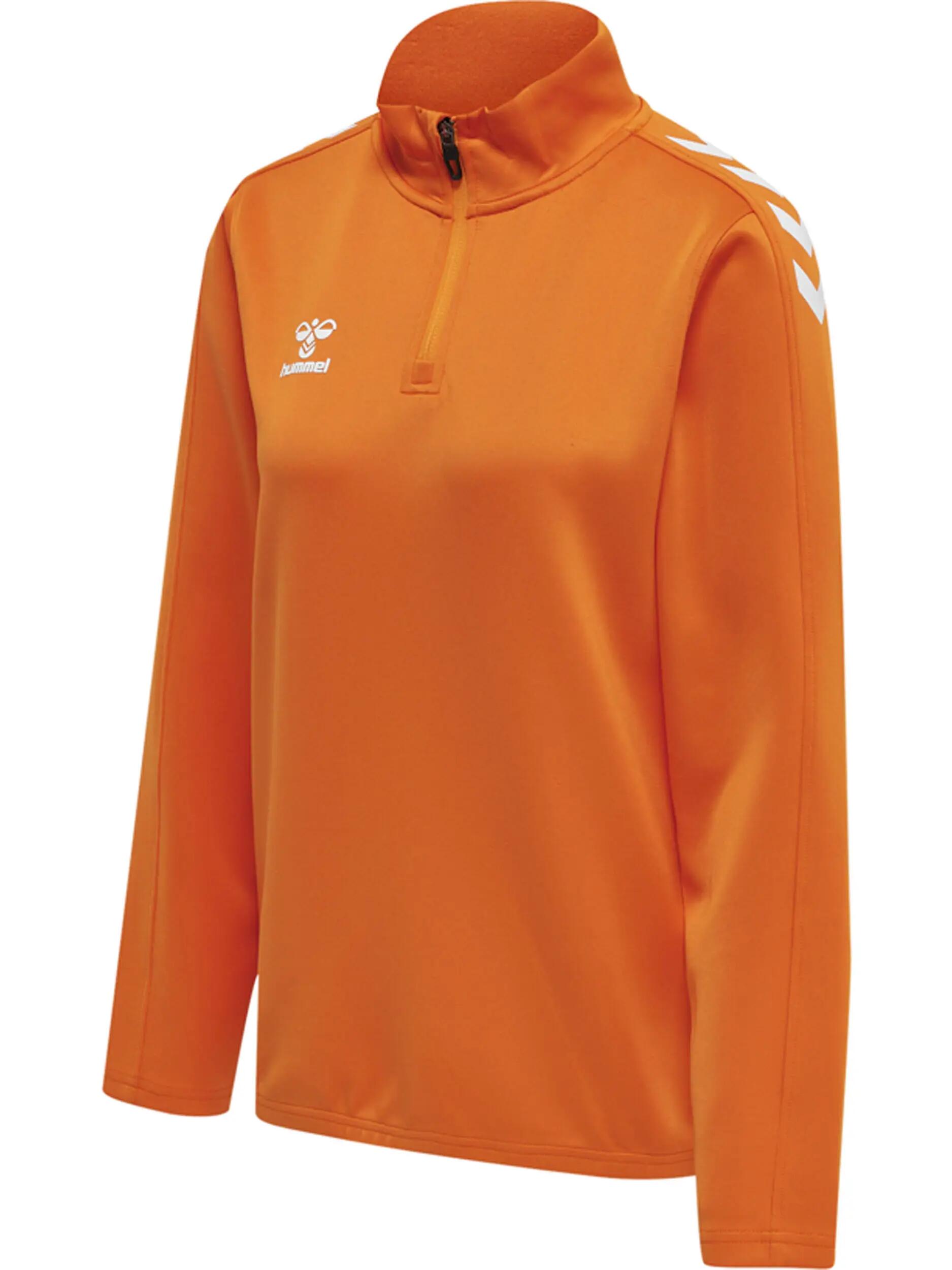 Women's half zipped tracksuit jacket Hummel Core XK 8/8