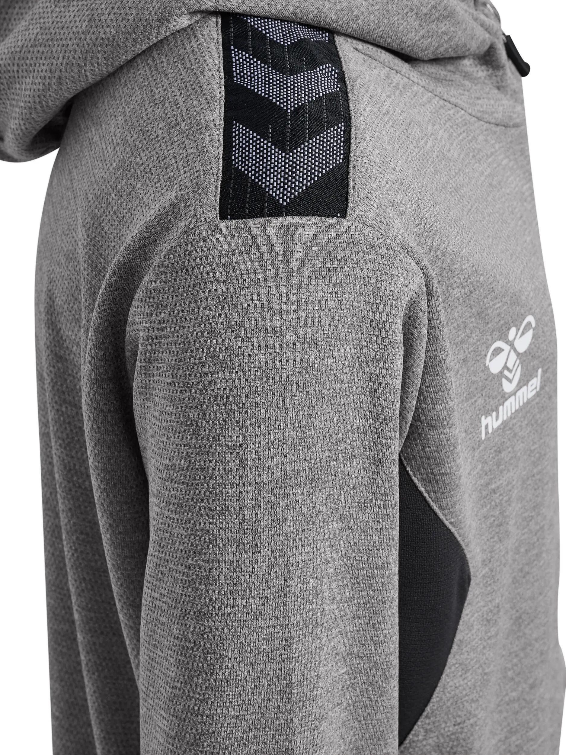 Kinder-Trainingsjacke mit Kapuze und Reißverschluss aus Polyester Hummel Authent 9/9