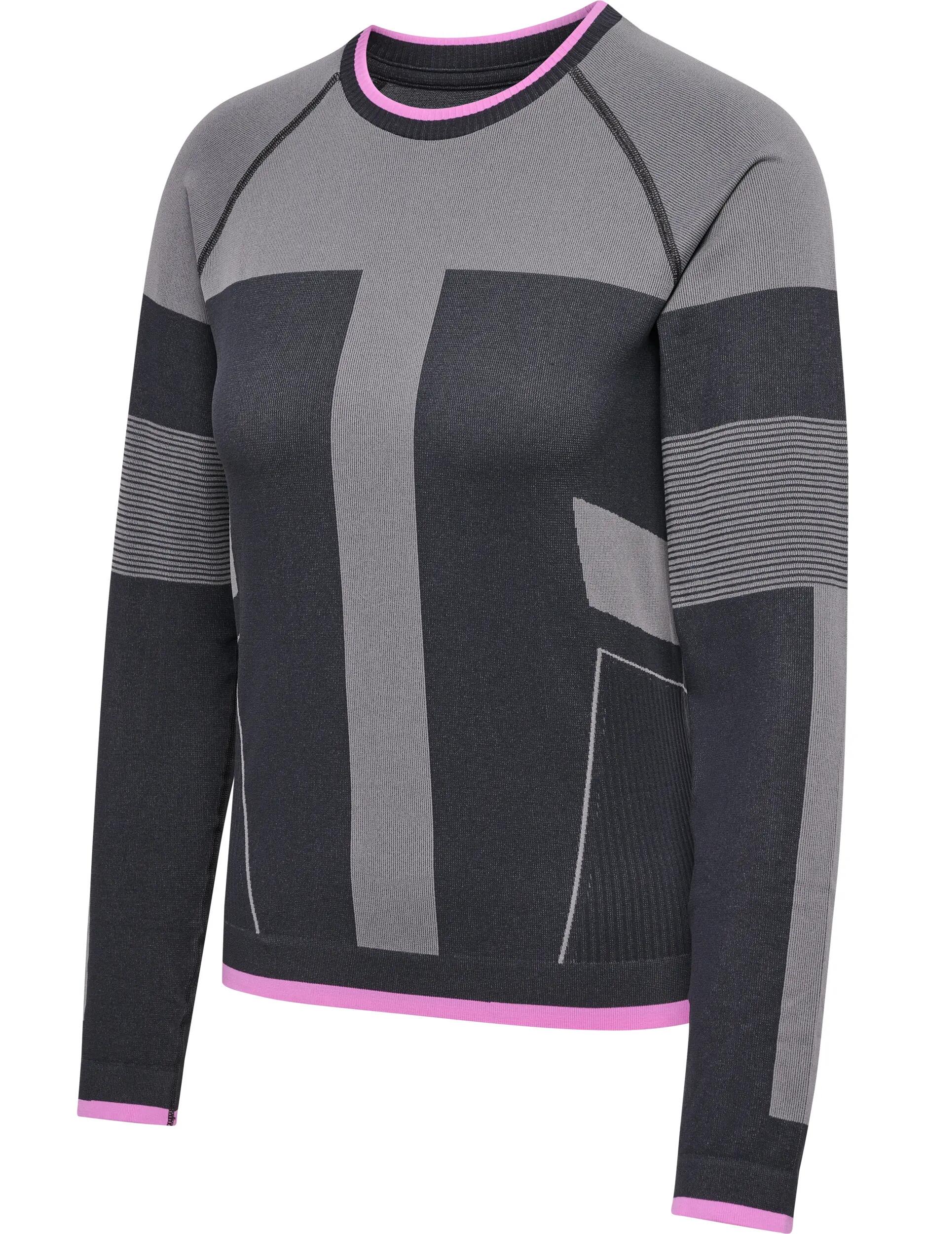 T-shirt a maniche lunghe senza cuciture donna Hummel 8/9