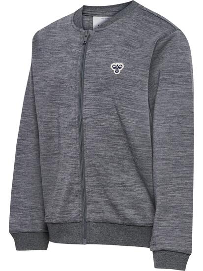 Reißverschluss T-Shirt Hmljr Wool Kinder