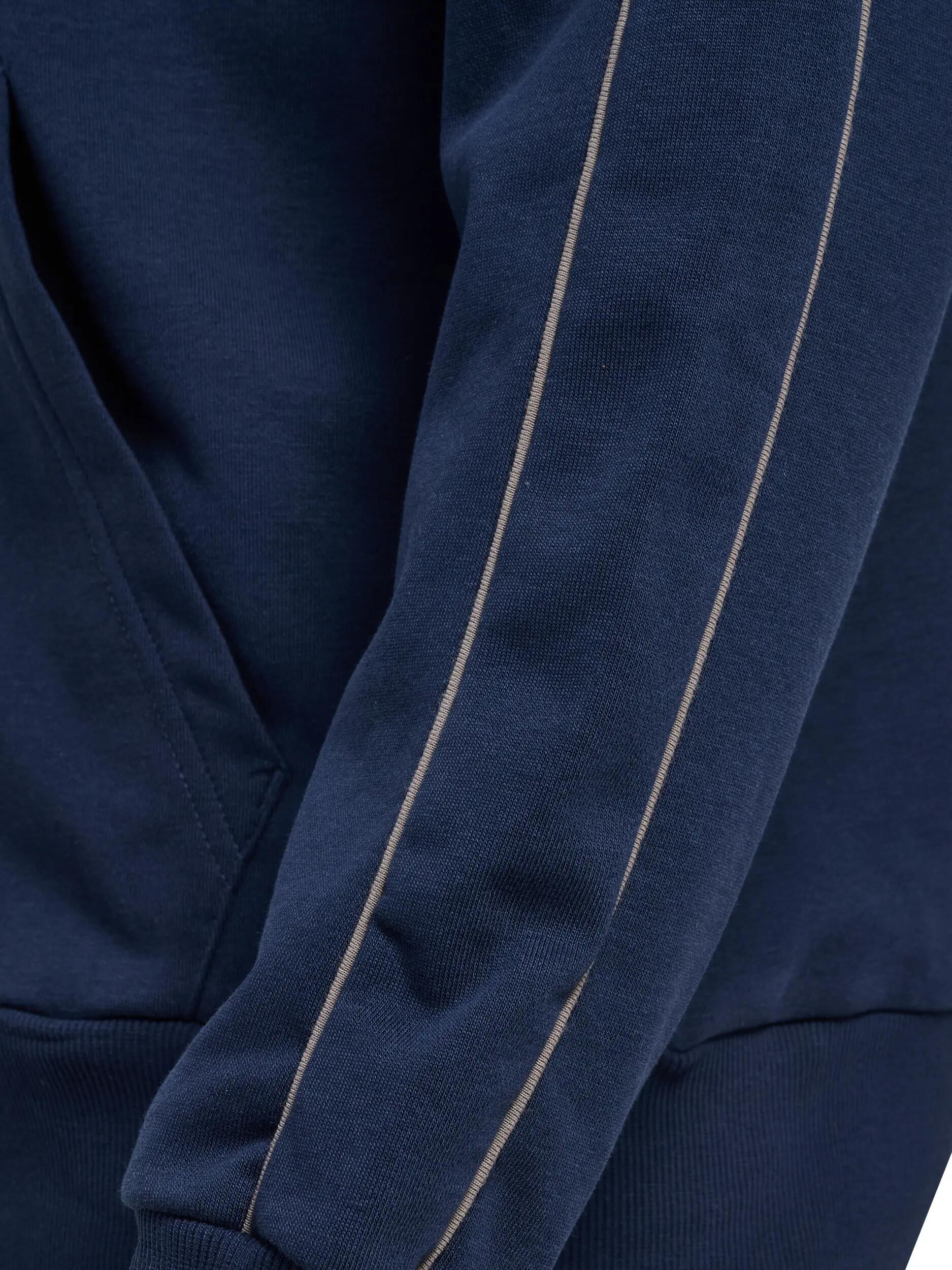 Felpa con cerniera a cappuccio Hummel Pulse Piping 10/10