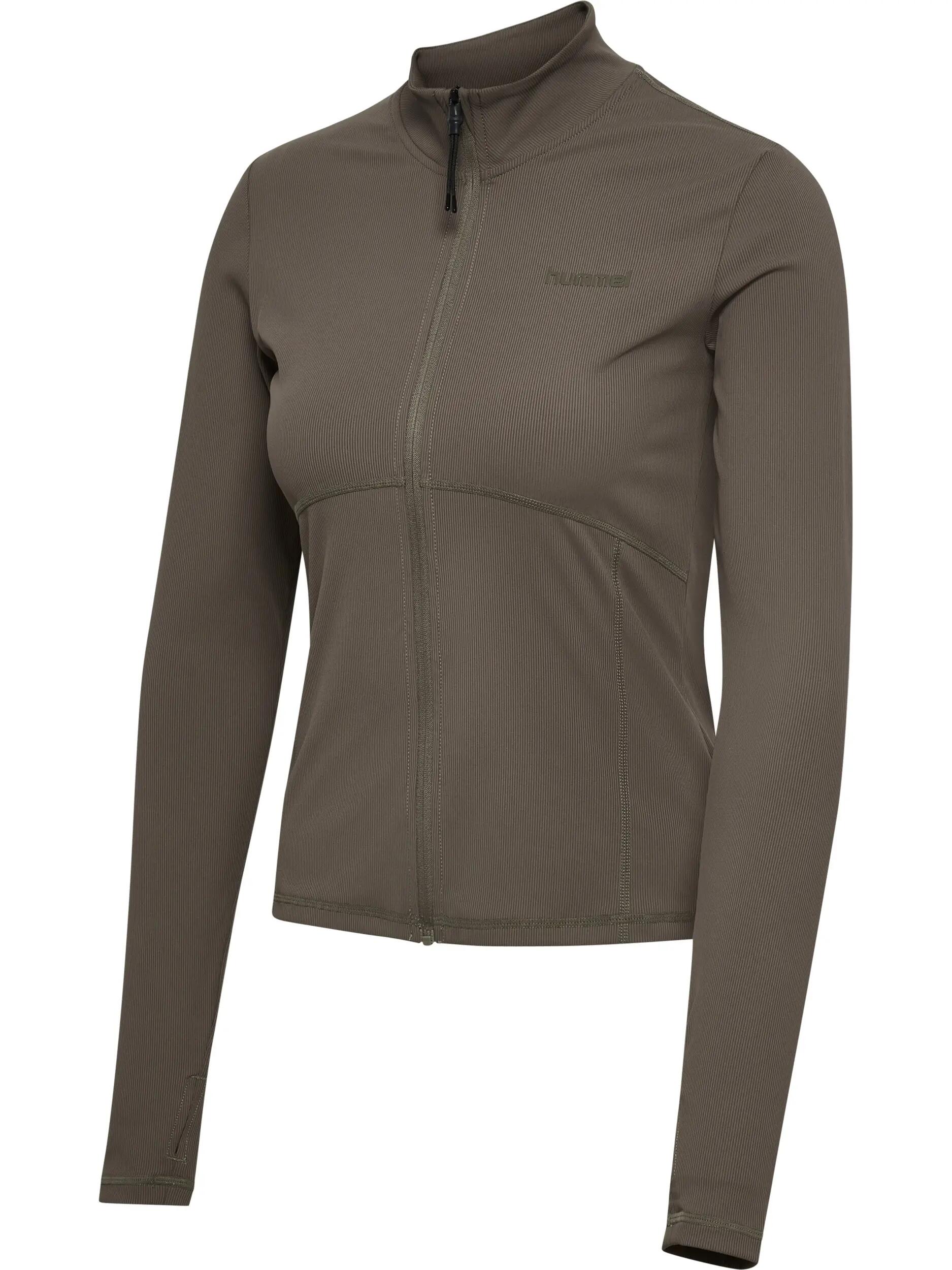 Damska bluza dresowa zapinana na zamek Hummel Prima