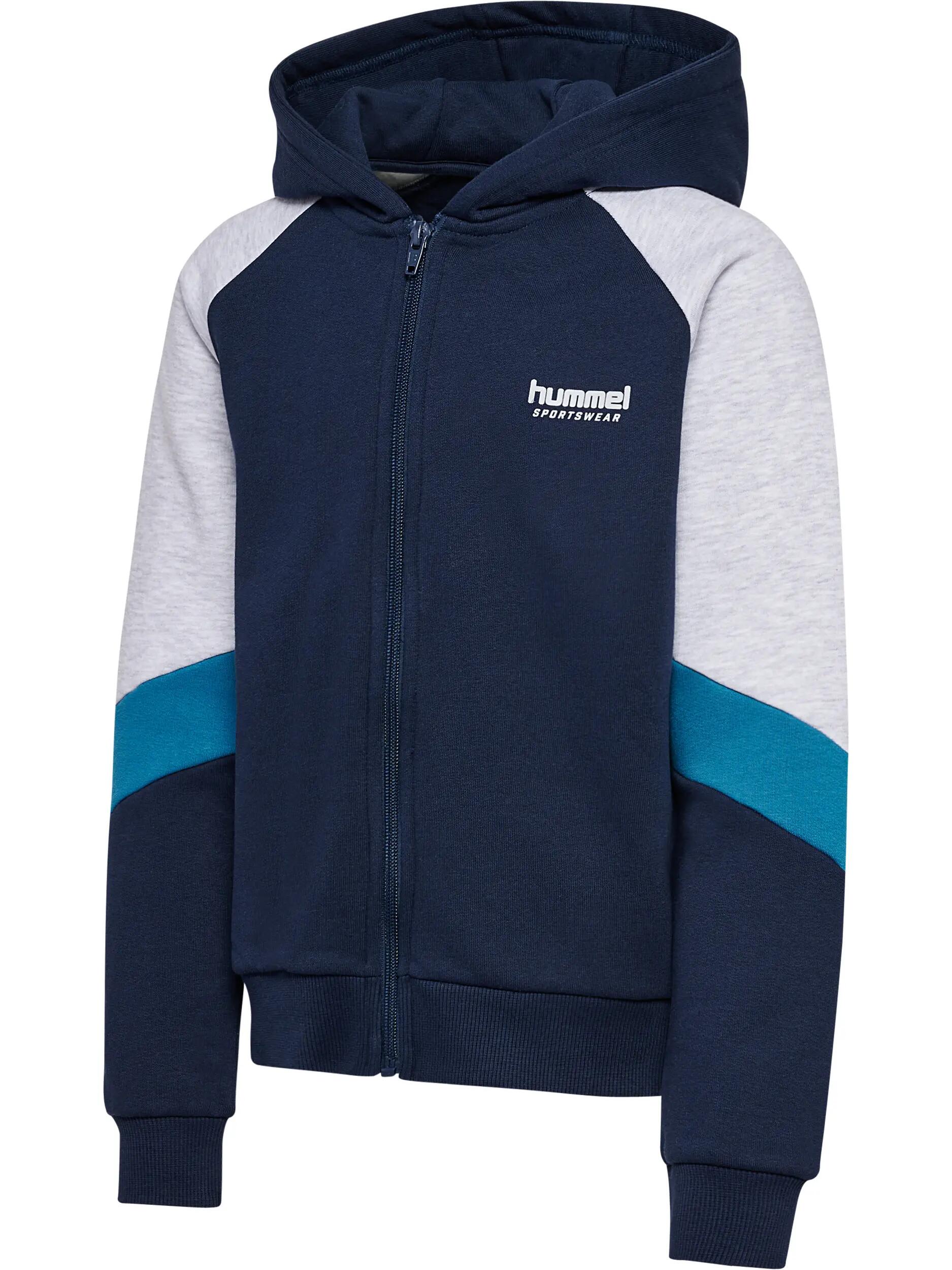 Rits Hoodie Hmljr Loose Uniseks Kinderen 8/10