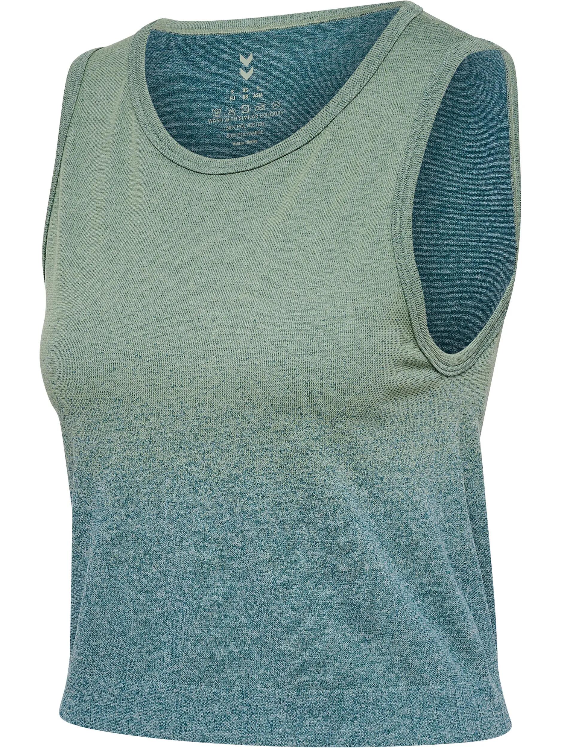 Canottiera corta senza cuciture donna Hummel Gradient 8/9