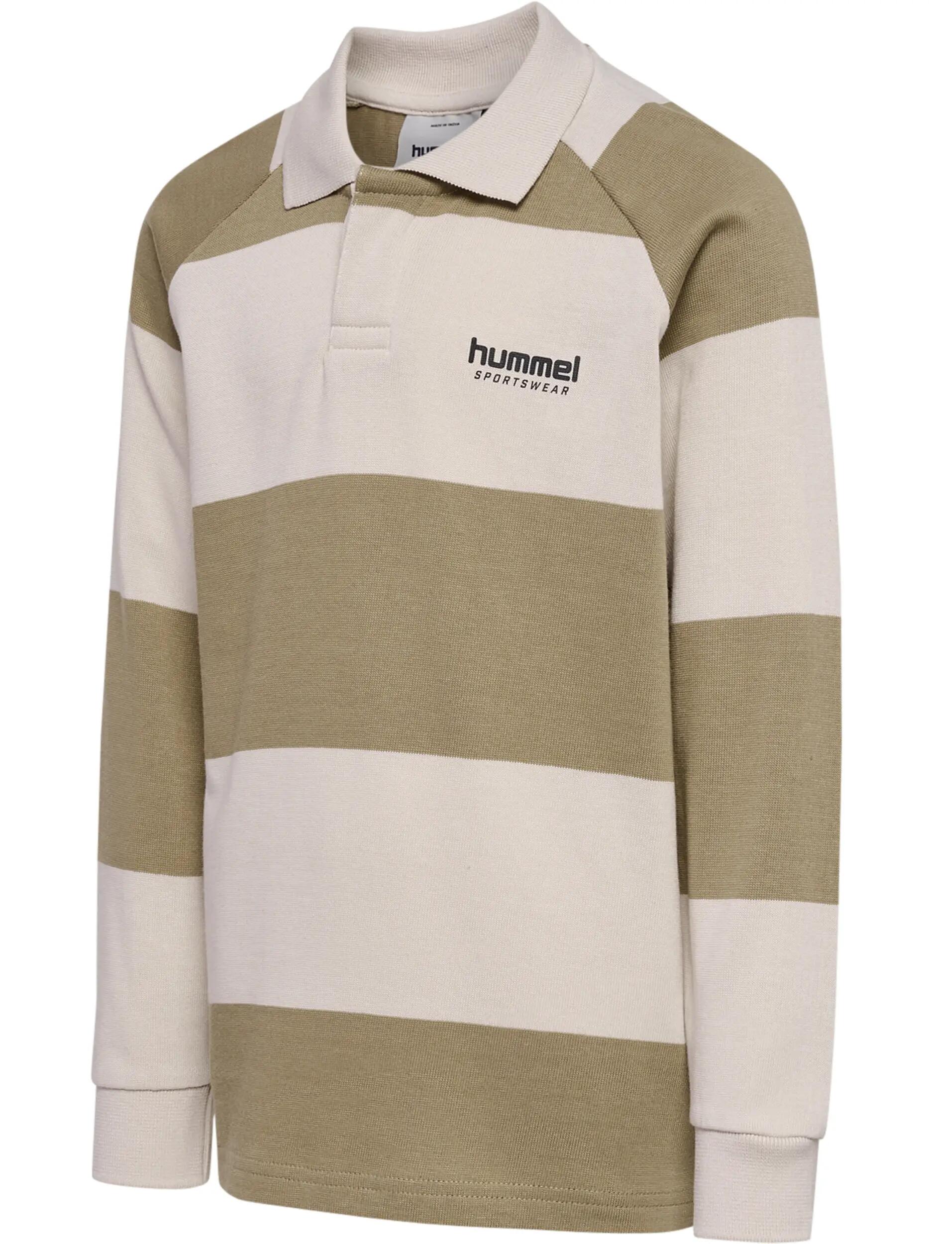 Polo a maniche lunghe per bambini Hummel Striped Loose 8/9