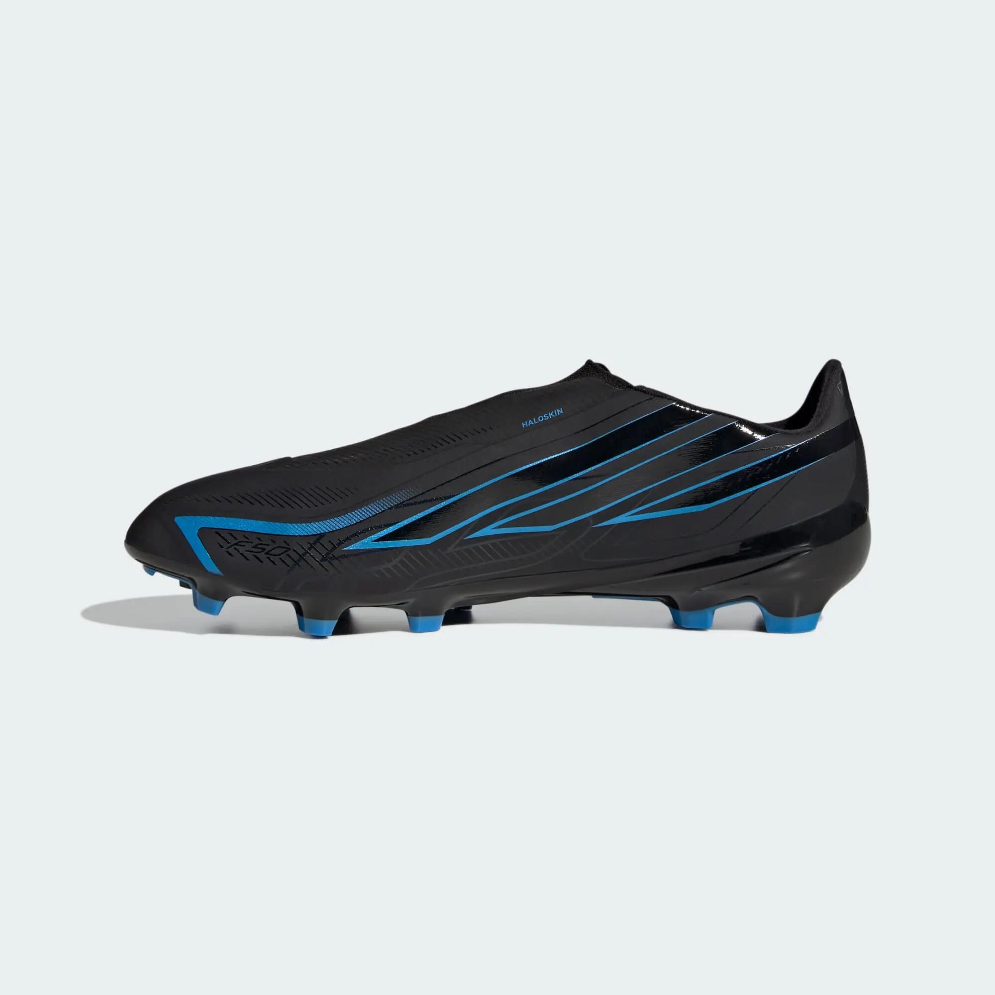 Bota de fútbol sin cordones F50 Hyperfast League césped natural seco 11/15