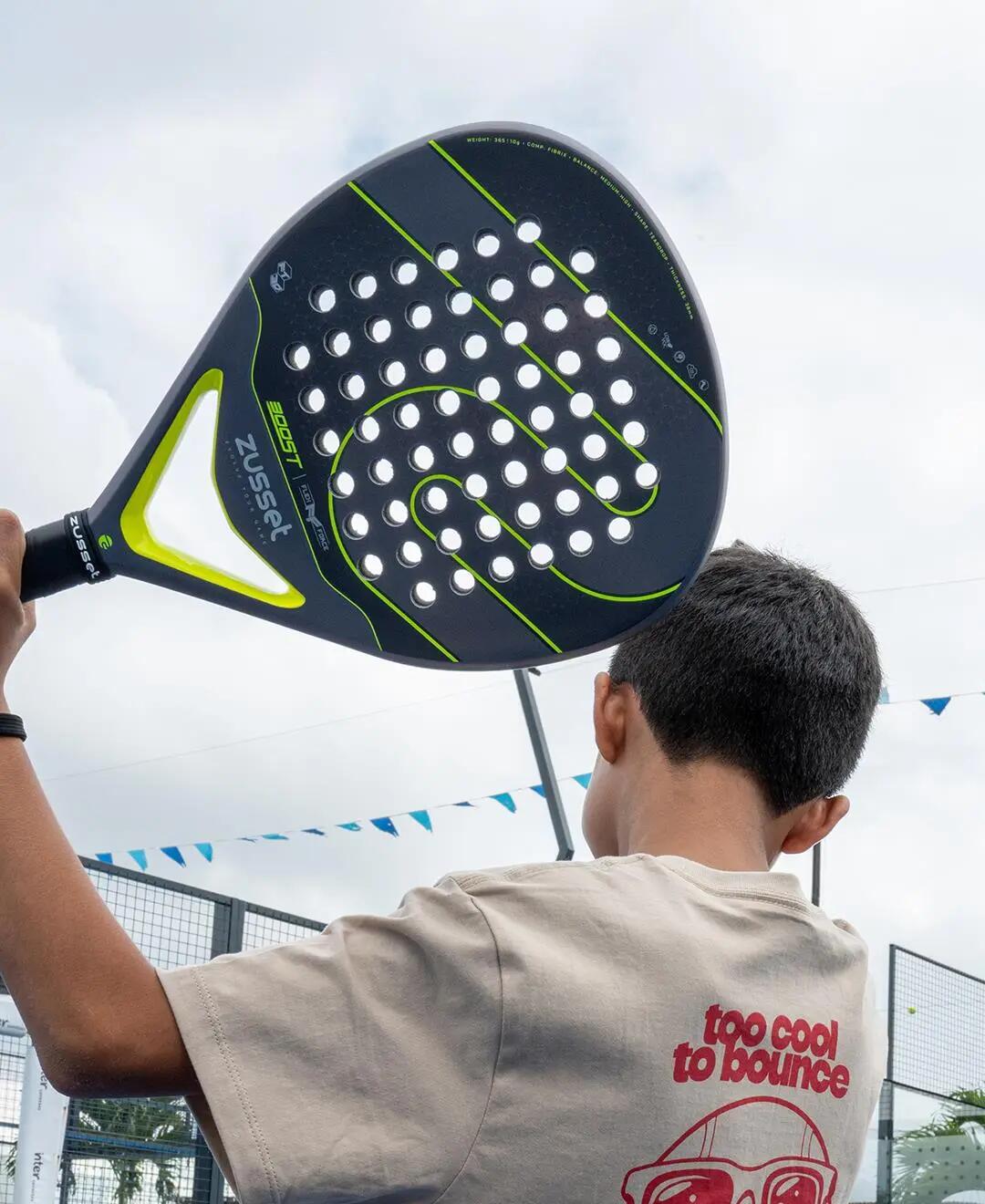 Raquette de Padel BOOST Forme Goutte - Puissance et Dynamisme pour Progresser 11/15