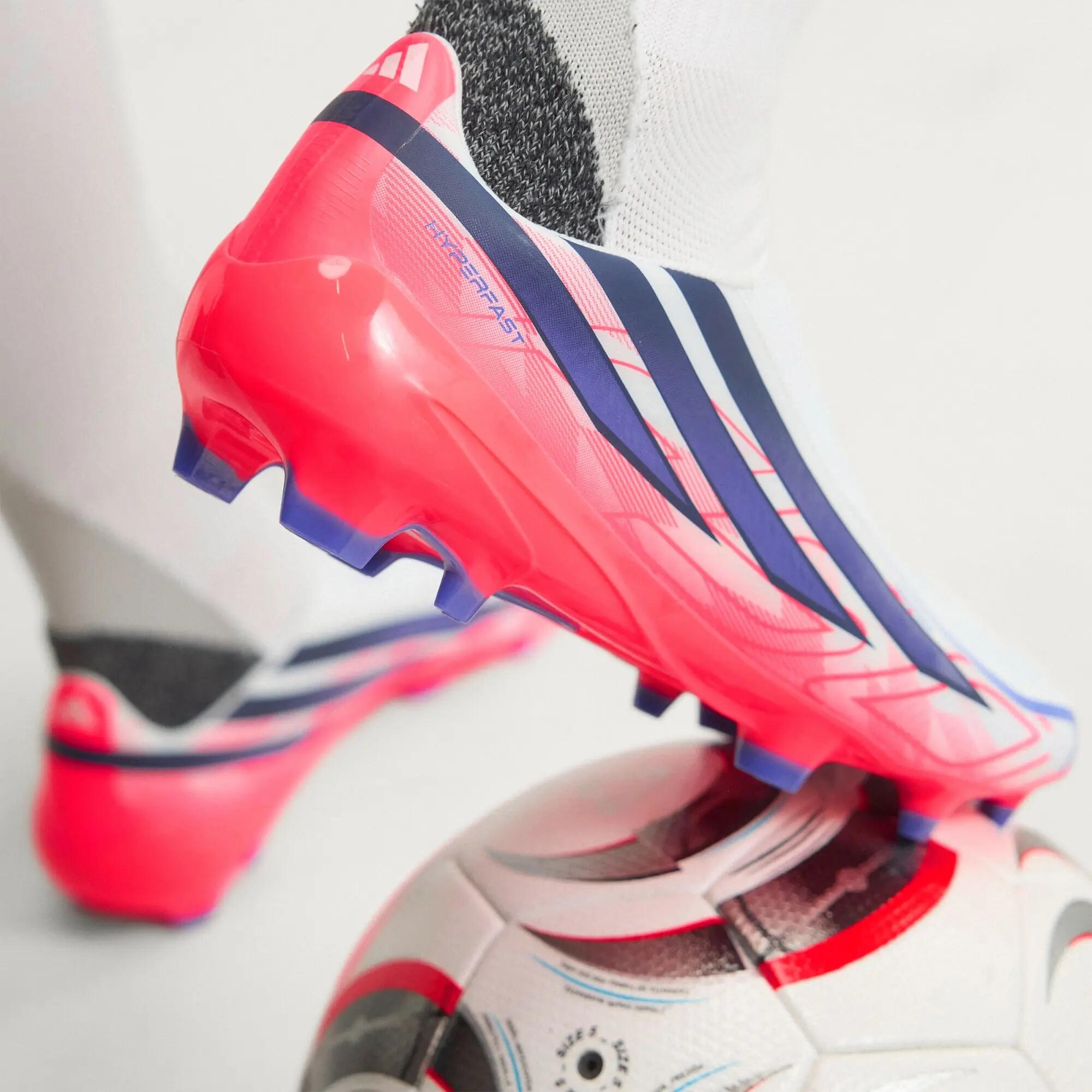 Chaussure de football sans lacets F50 Hyperfast League Terrain souple 15/15
