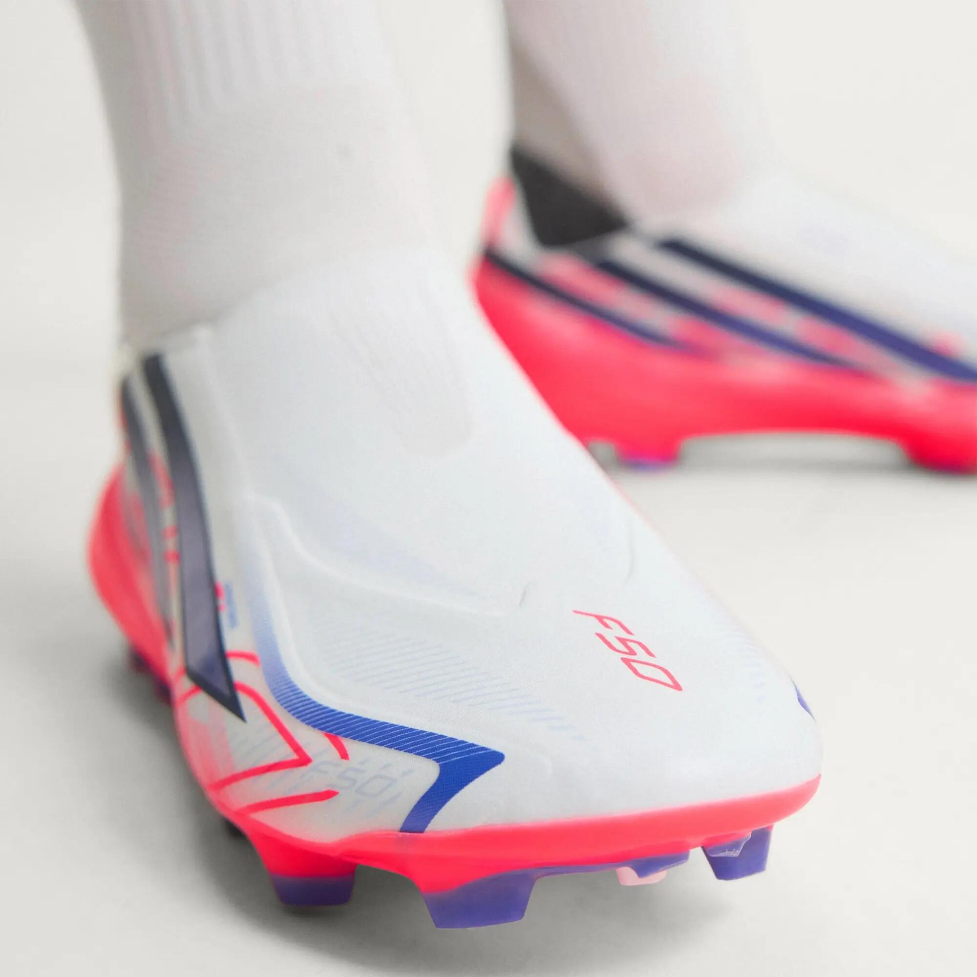 Chaussure de football sans lacets F50 Hyperfast League Terrain souple 12/15