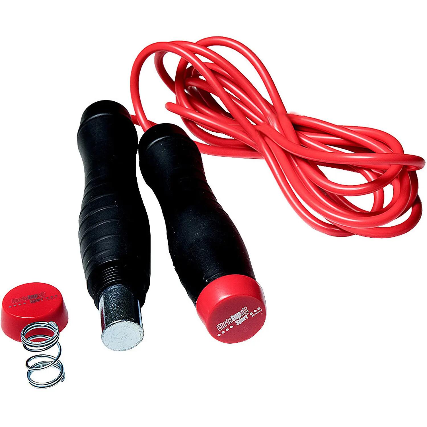 Corde à sauter Christopeit avec poids – longueur réglable 2/4