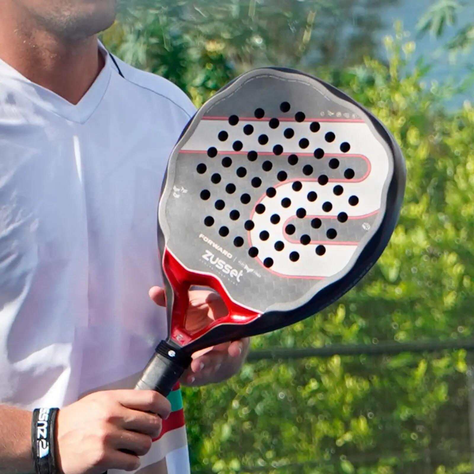 Raquette de padel FORWARD 12K carbone, forme goutte, puissance et contrôle 15/15