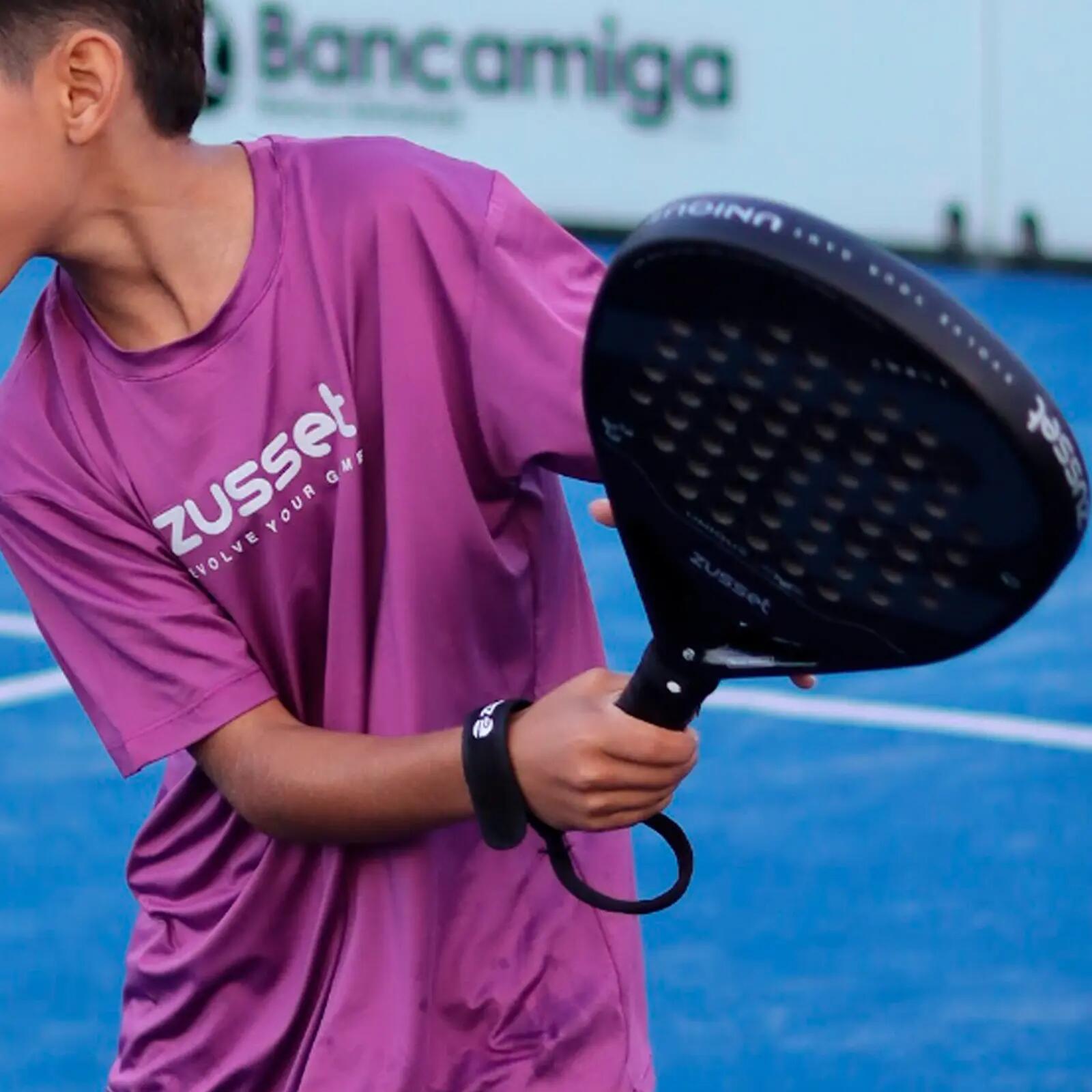 Raquete de padel UNIQUE 12K carbono, formato gota – equilíbrio médio-alto 15/15