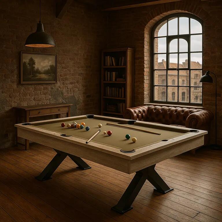 John West Pool Table de billard Nashville 6ft avec plaque d'ardoise incl. 12/12