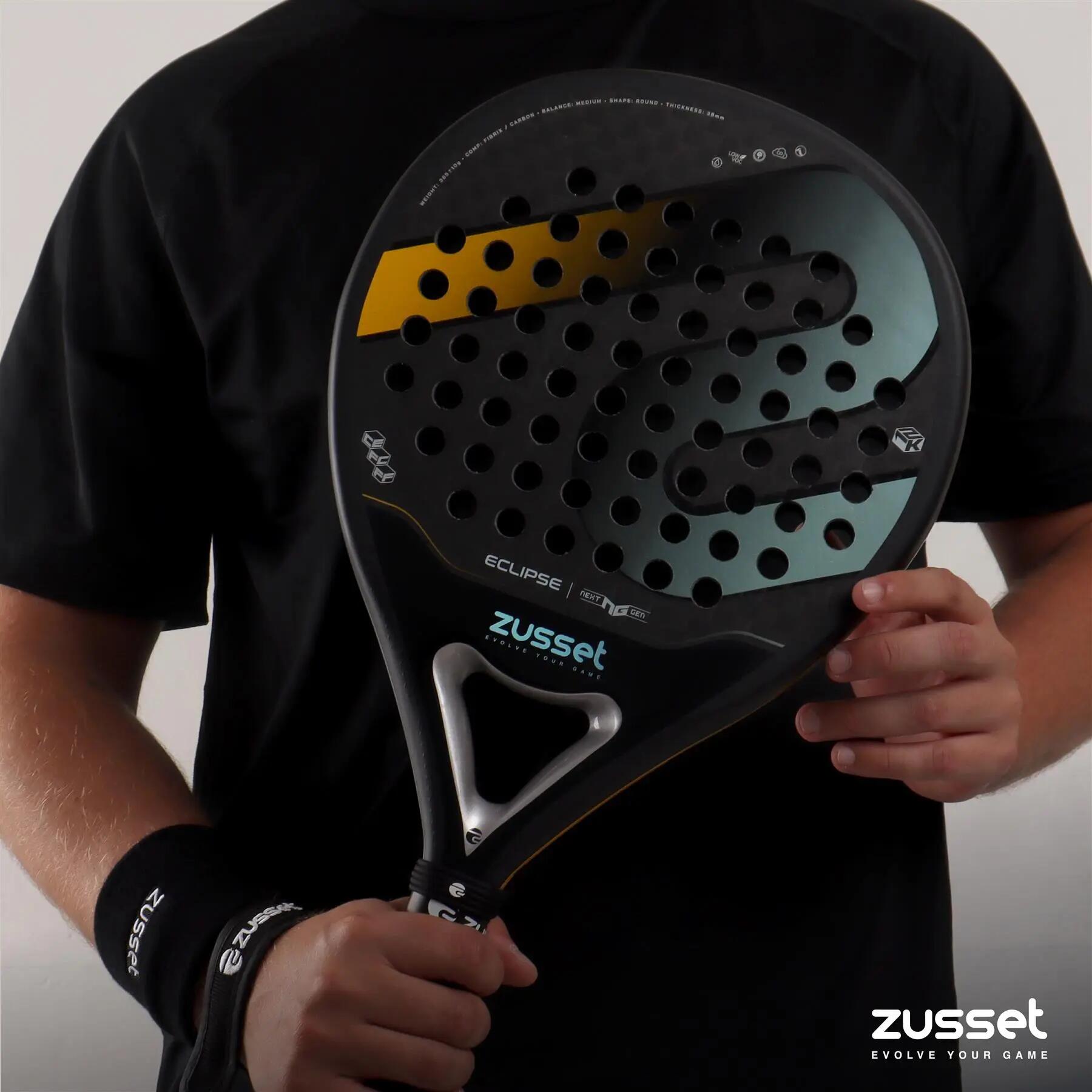 Raquete de padel ECLIPSE 12K carbono, formato redondo – controlo & conforto 12/15