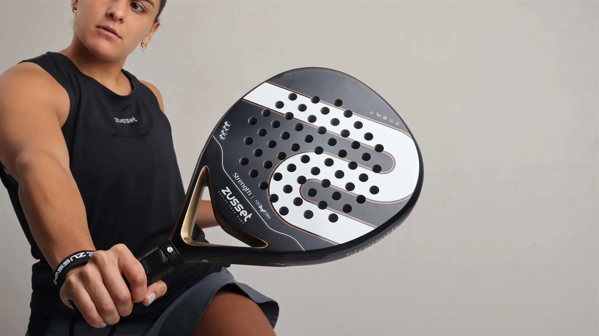 Raquete de padel STRENGTH, formato gota – estável & confortável 11/15