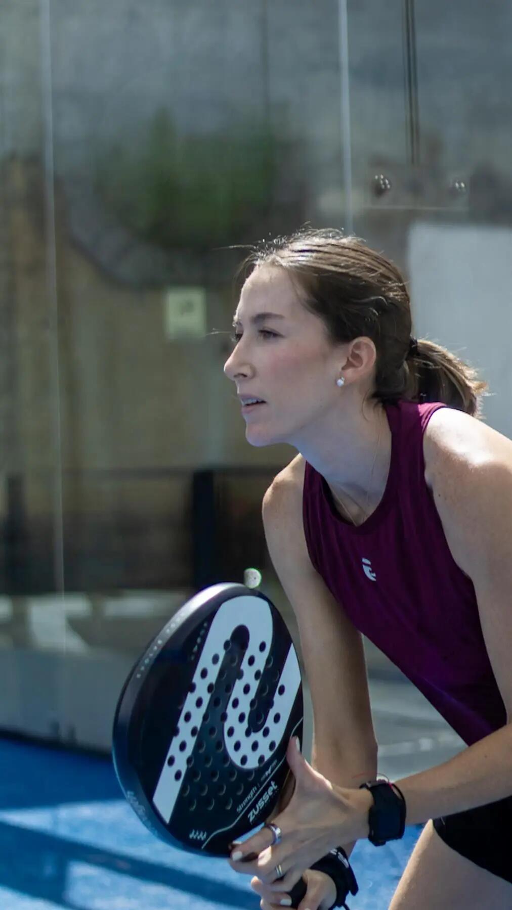 Raquete de padel STRENGTH, formato gota – estável & confortável 10/15