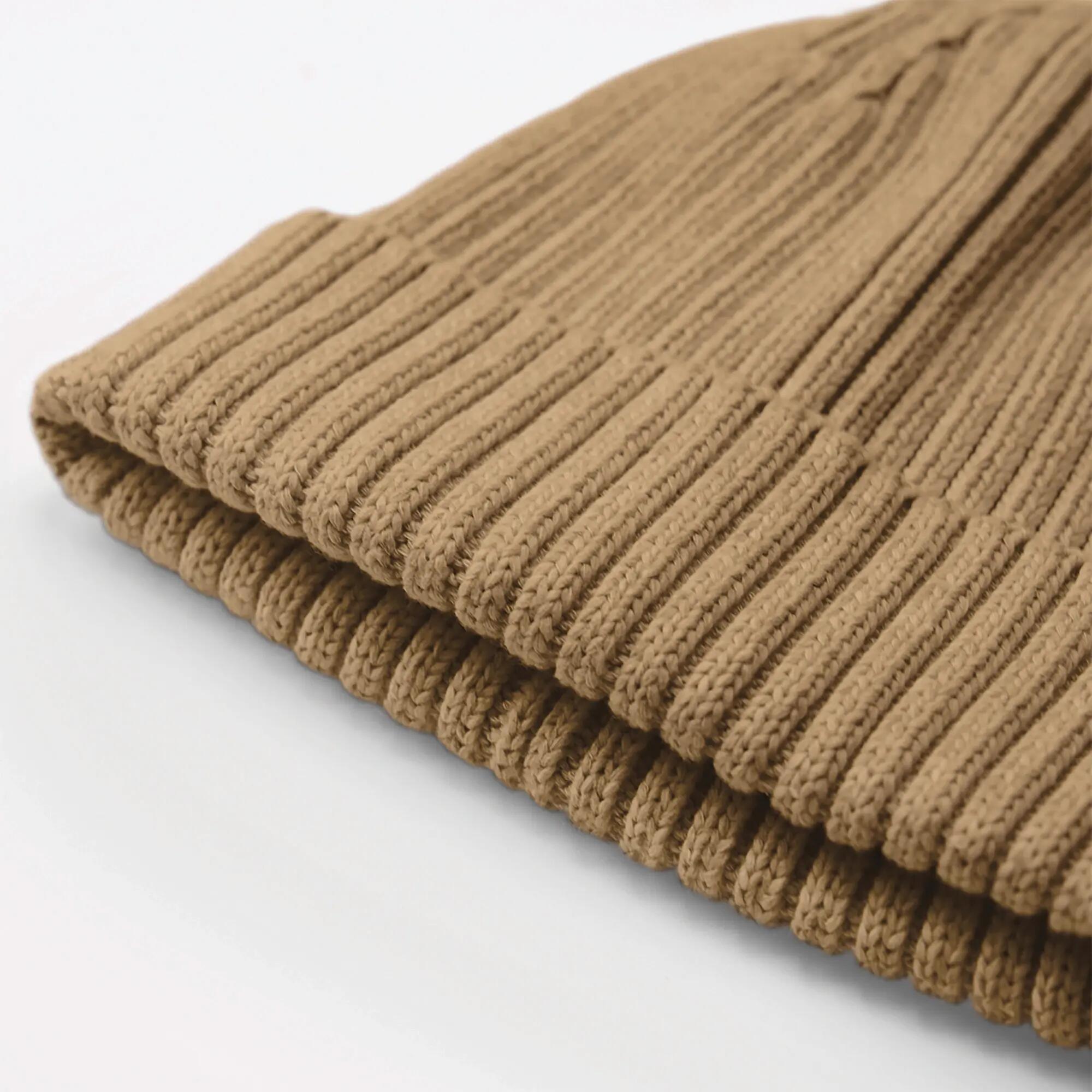 Bonnet enfant en coton biologique - Biscuit - One Size 2/3