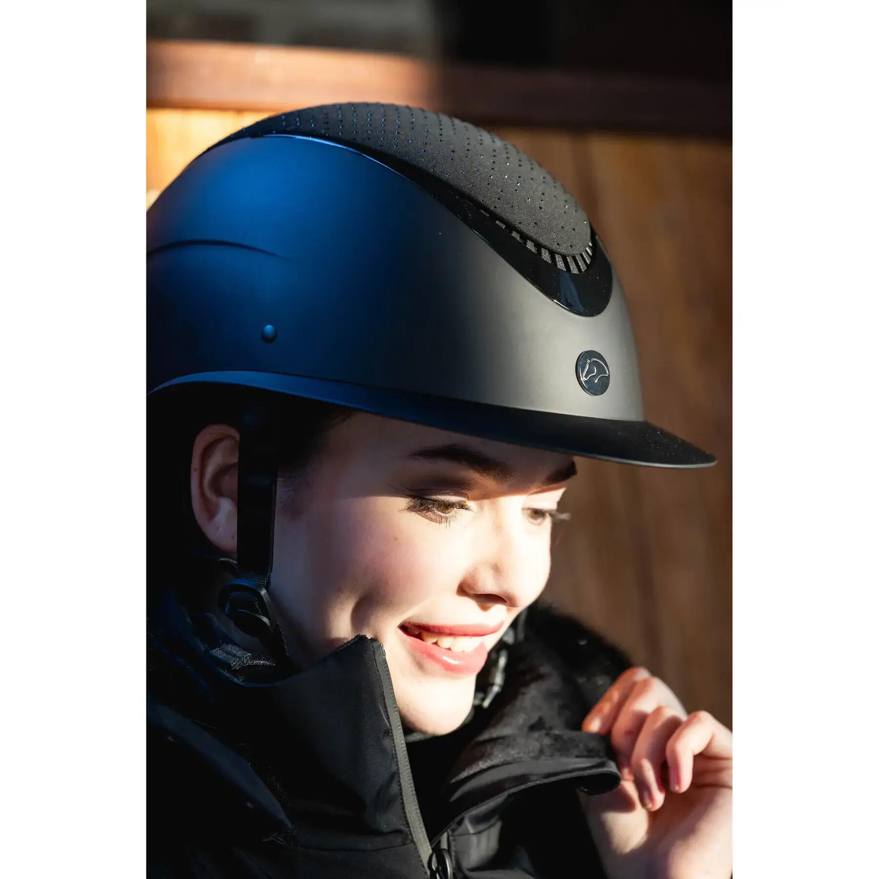 Kask jeździecki HKM Alarion Diamond 2/2