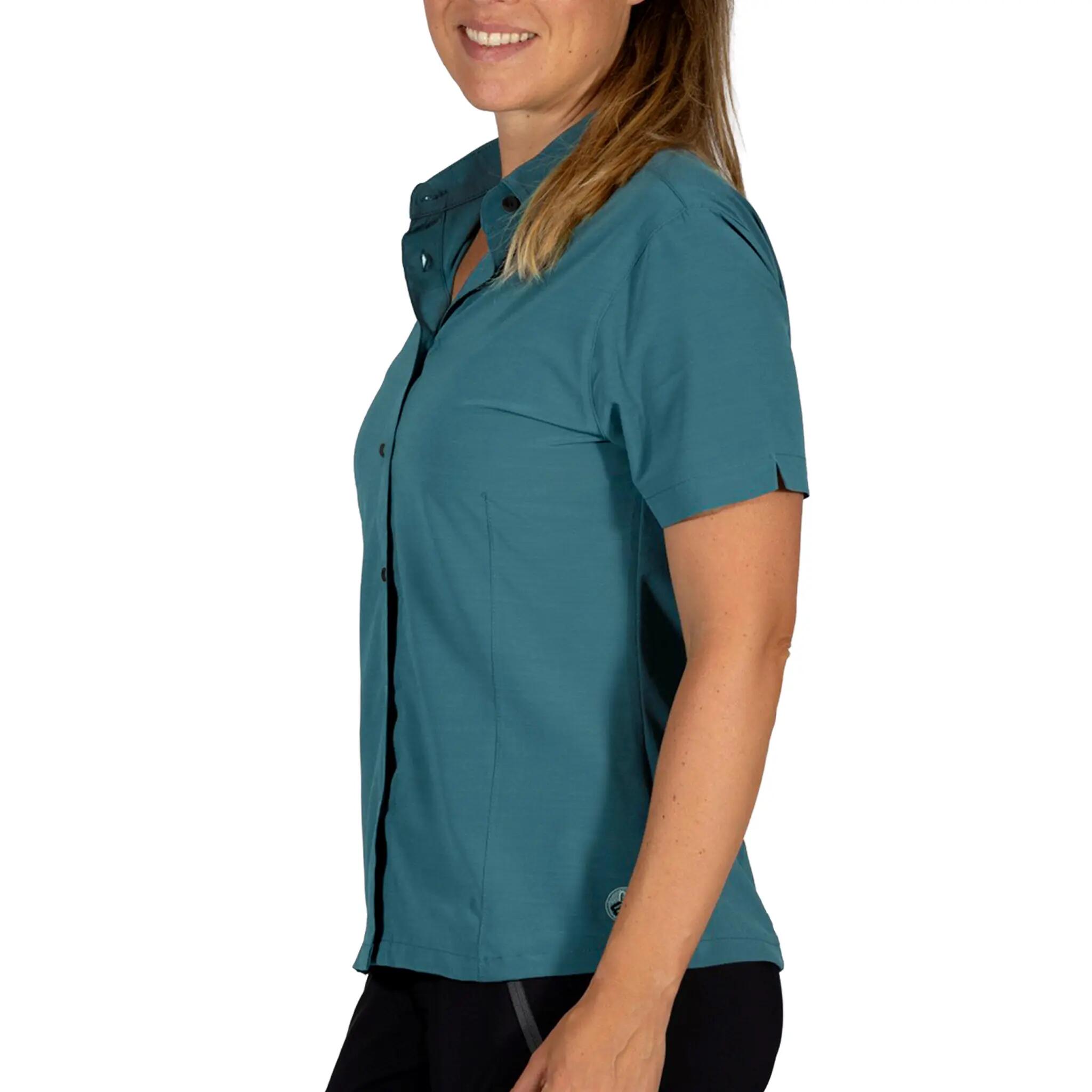 Damen Bluse Halserspitze fresh 2/3