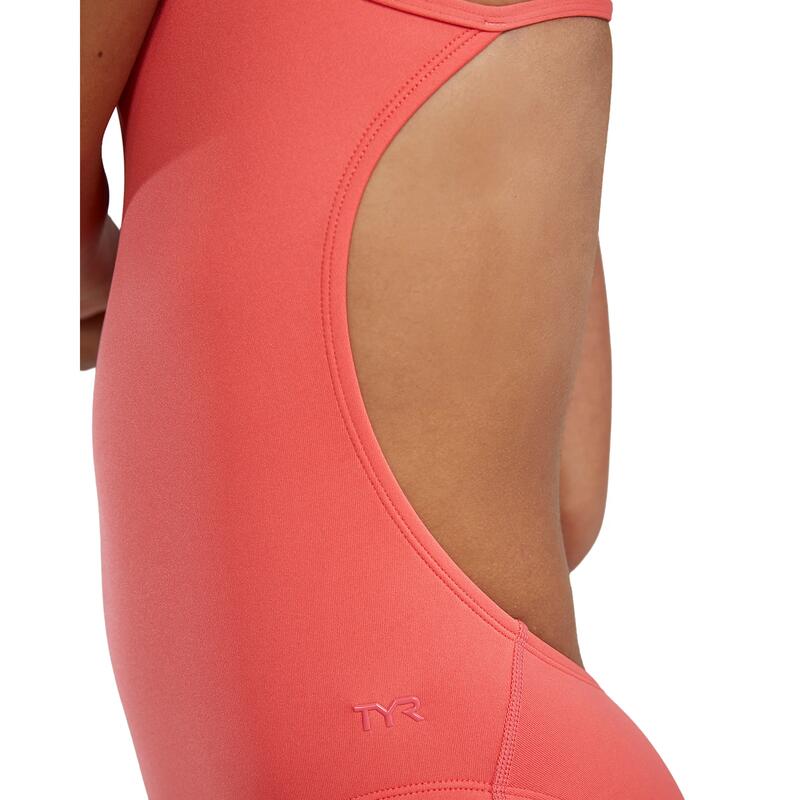 Durafast Elite® Cutoutfit Kadın Yüzücü Mayo - Solid