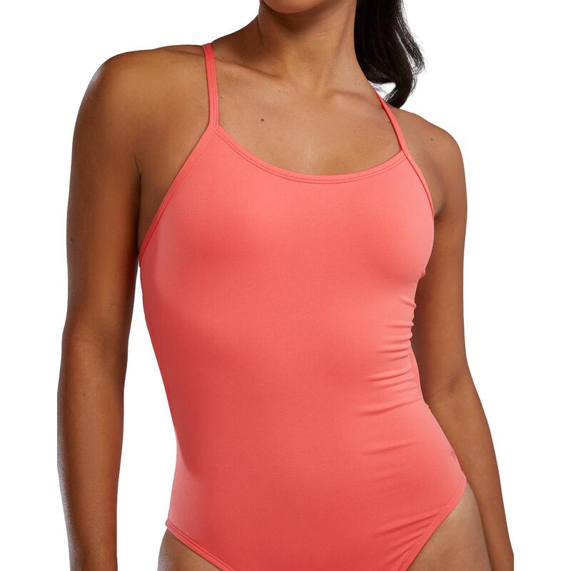Durafast Elite® Cutoutfit Kadın Yüzücü Mayo - Solid